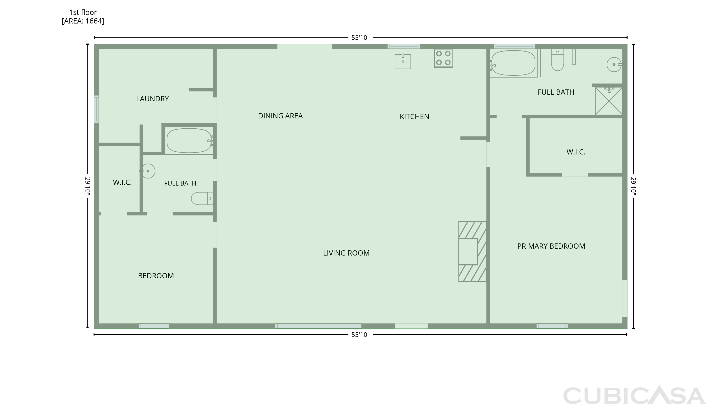Main Floor of 205 Private Road 6980, Alba, TX