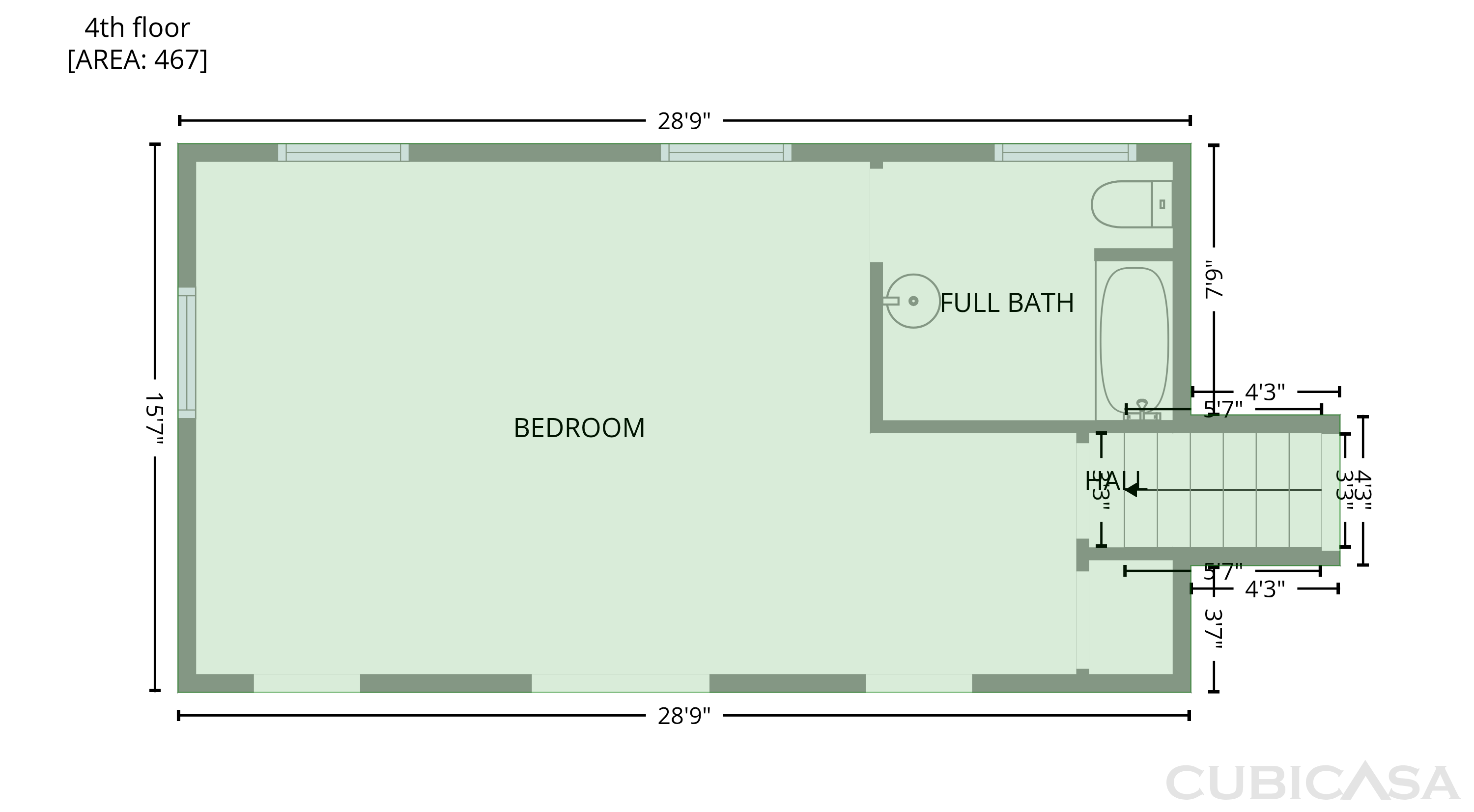 Floor 5 of 1600 Donora Ct, Henrico, VA