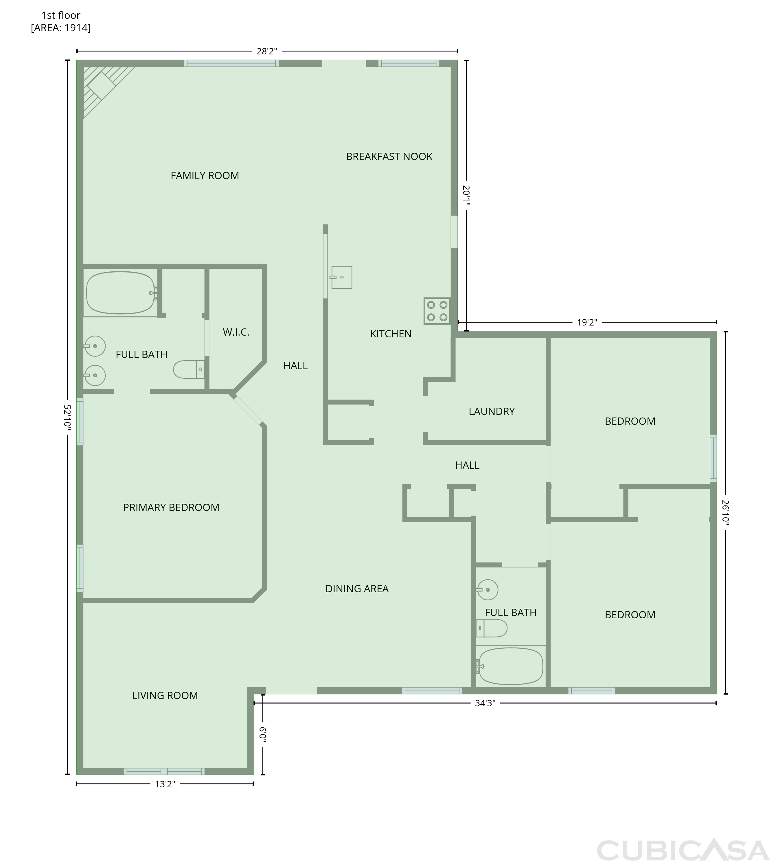 Main Floor of 3037 Paint Brush Pl, Lancaster, TX