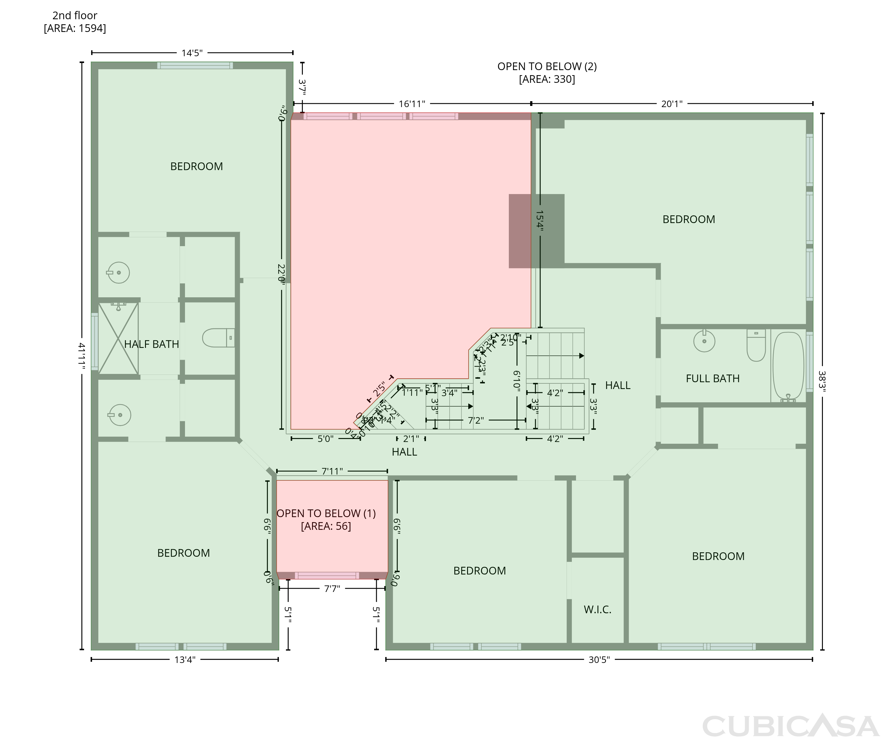 Second Floor of 3421 Sandy Trail Ln, Plano, TX
