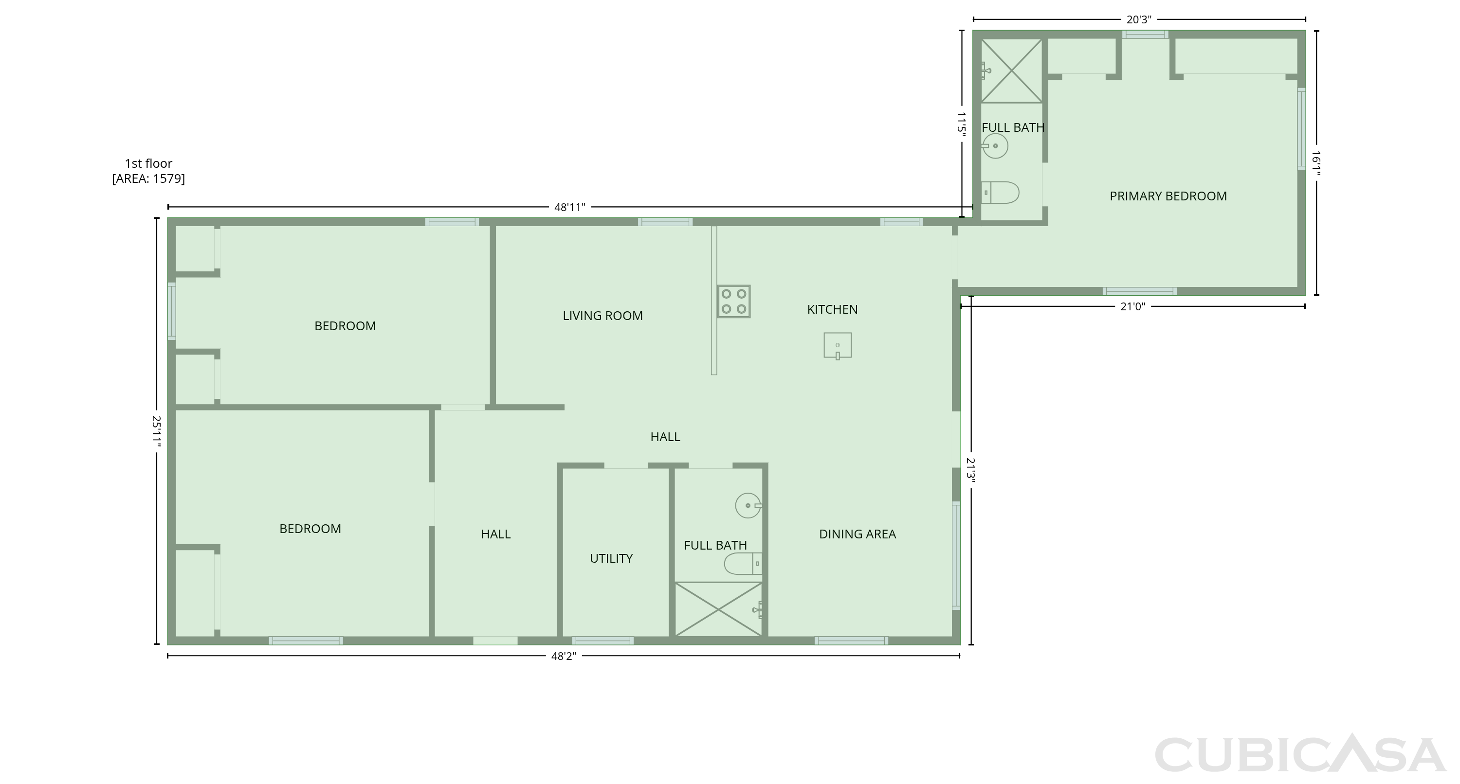 Main Floor of 470 Oak Dr, Atlanta, GA