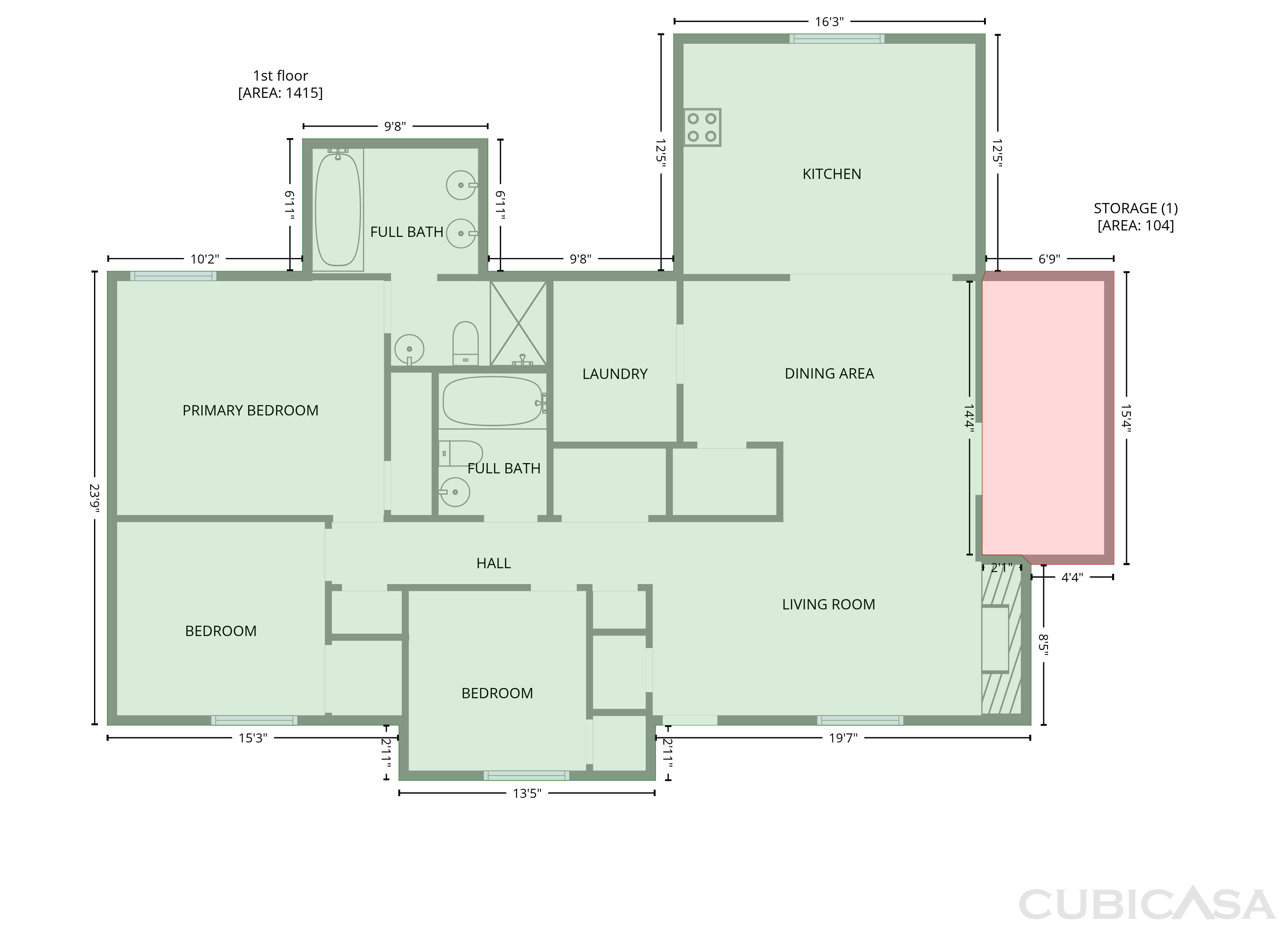 Main Floor of 2504 Thomas Langston Rd, Winterville, NC