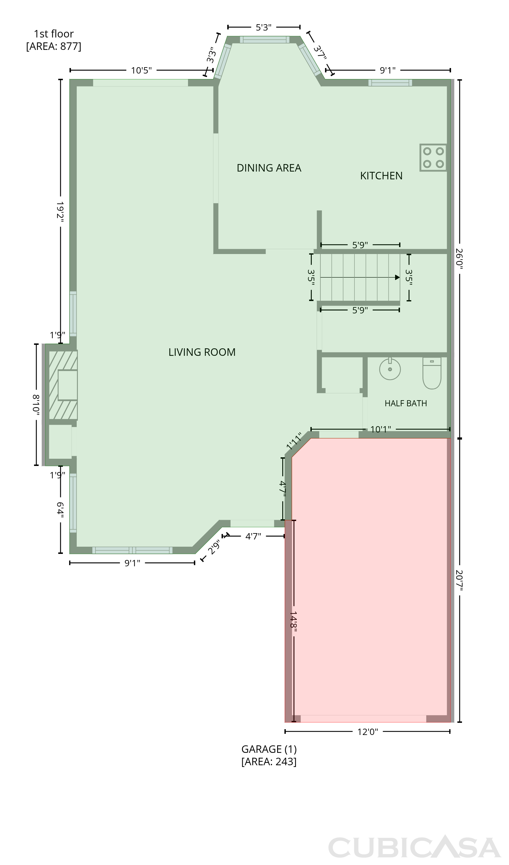 Main Floor of 506 Mansard Walk, Alpharetta, GA