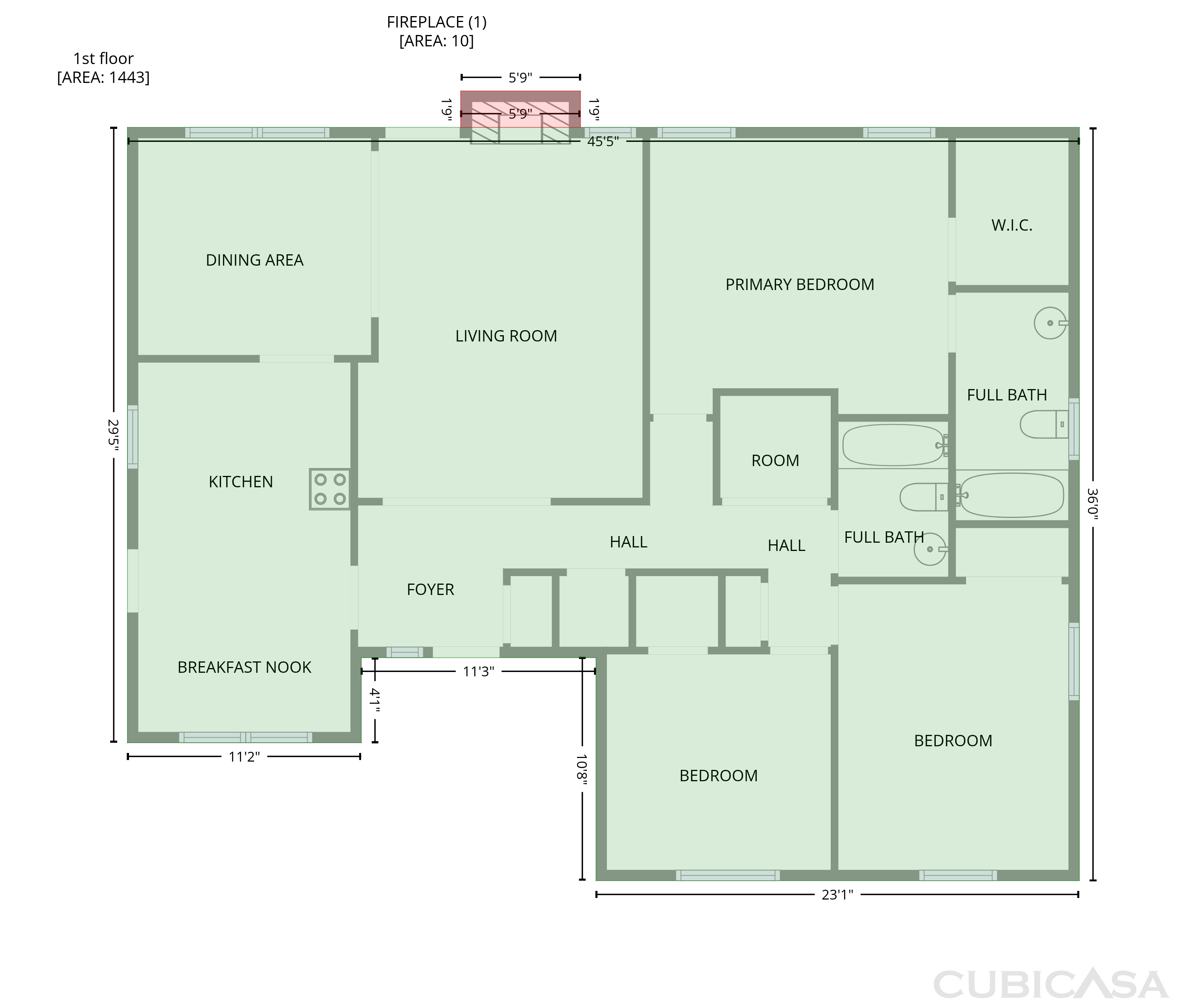 Main Floor of 301 Hocutt Dr, Clayton, NC