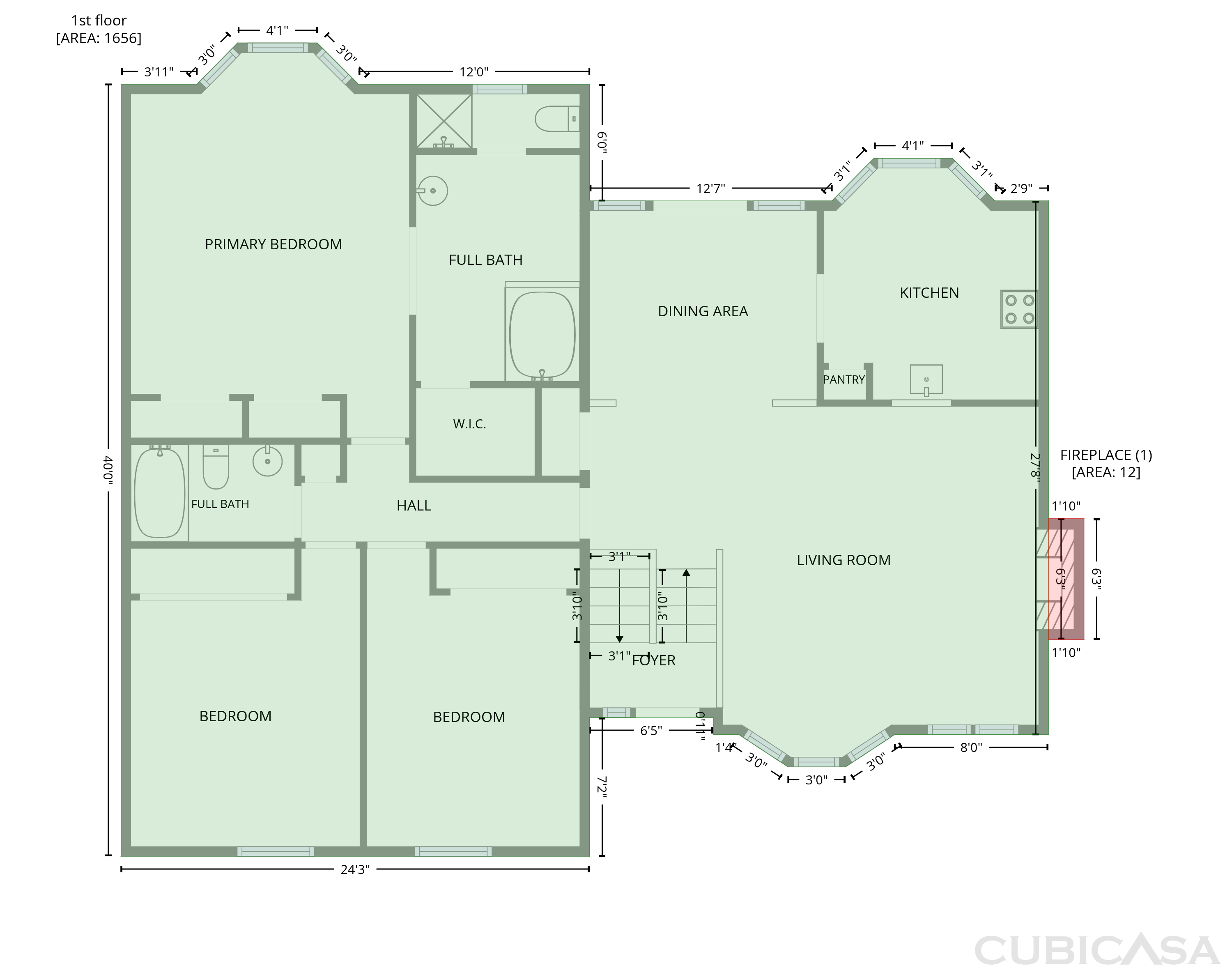 Second Floor of 3313 Goodell Rd, Acworth, GA