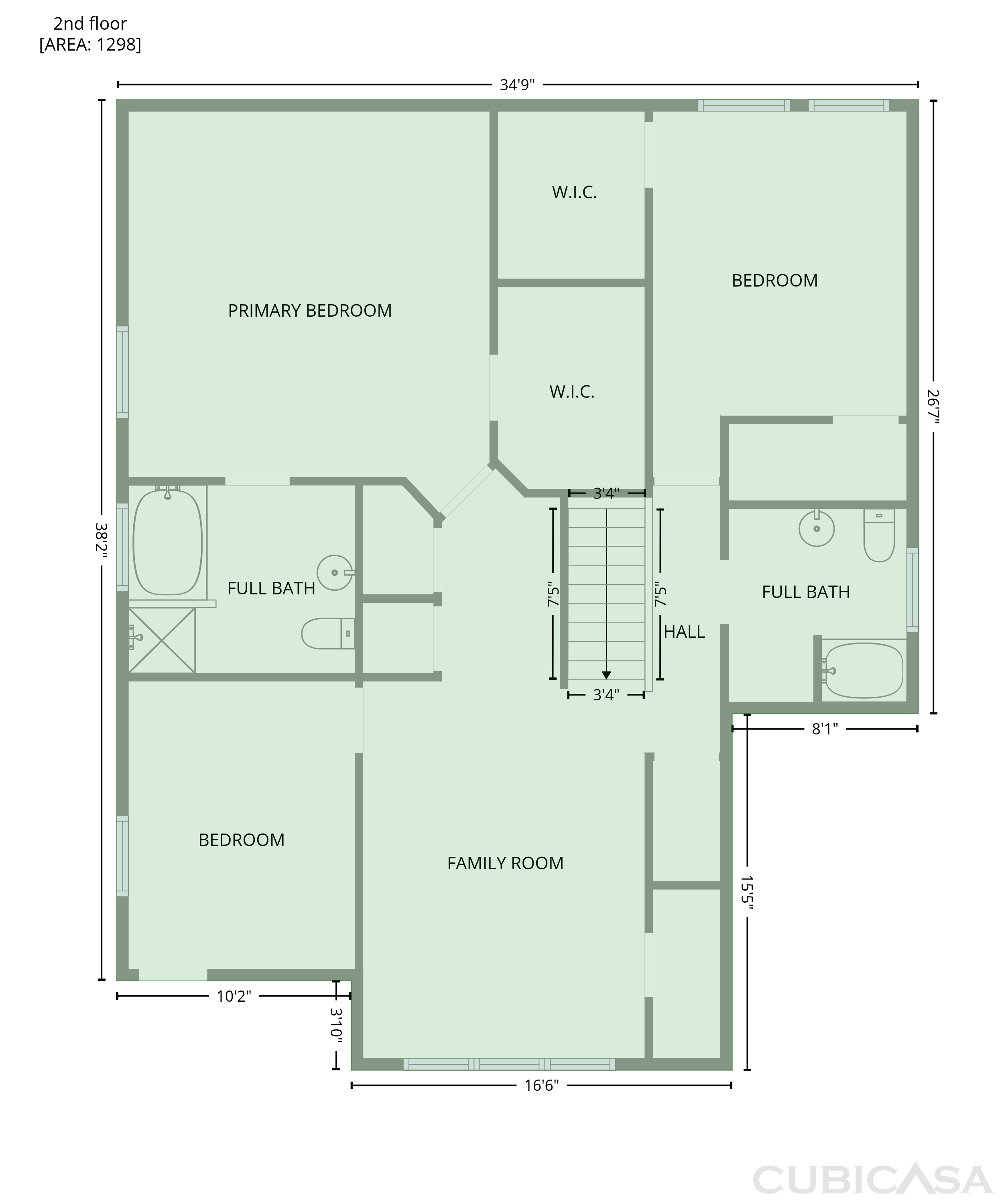 Second Floor of 11918 Sonora Springs Dr, Tomball, TX
