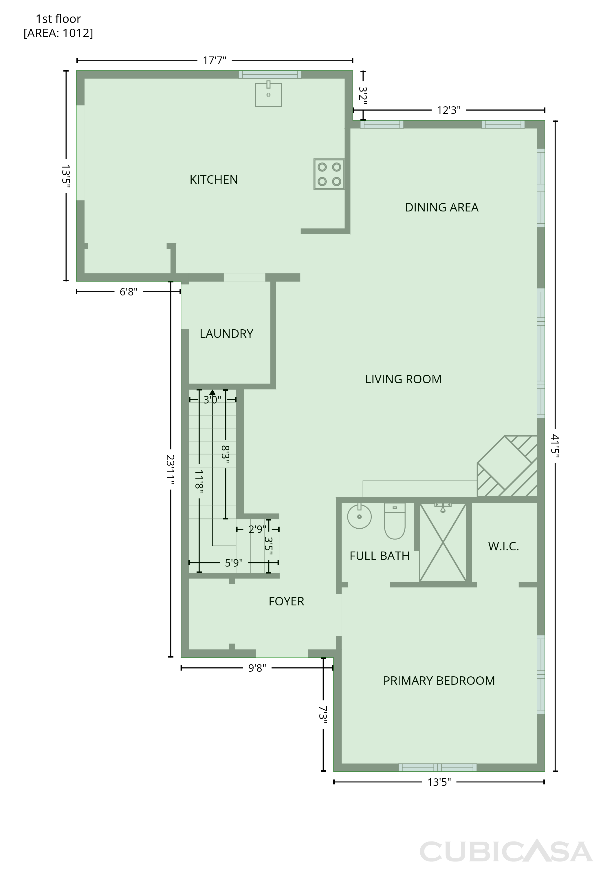 Main Floor of 6605 Camino Rojo, Santa Fe, NM