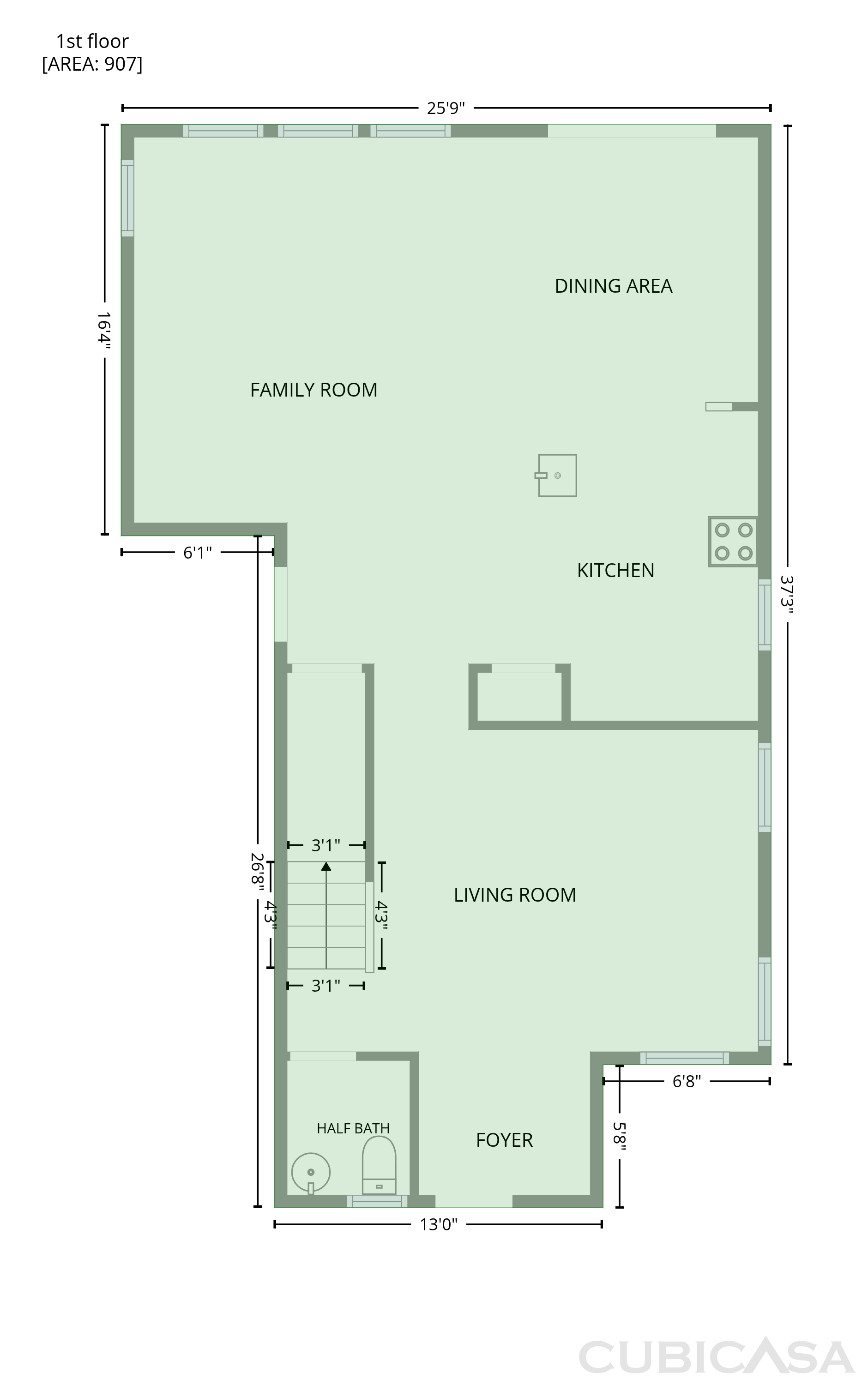 Main Floor of 8537 N 63rd Dr, Glendale, AZ