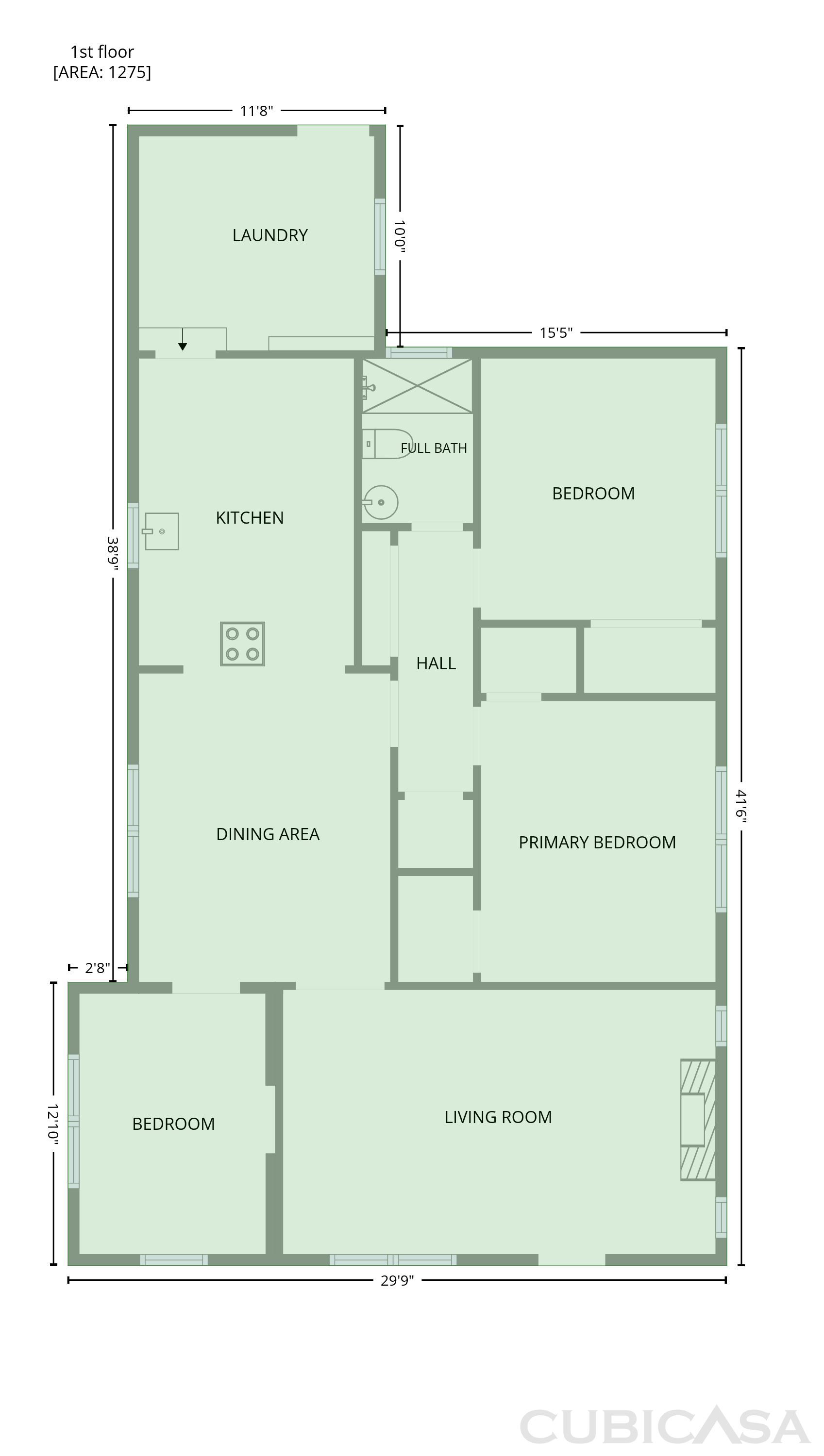 Main Floor of 1773 Sylvan Rd SW, Atlanta, GA