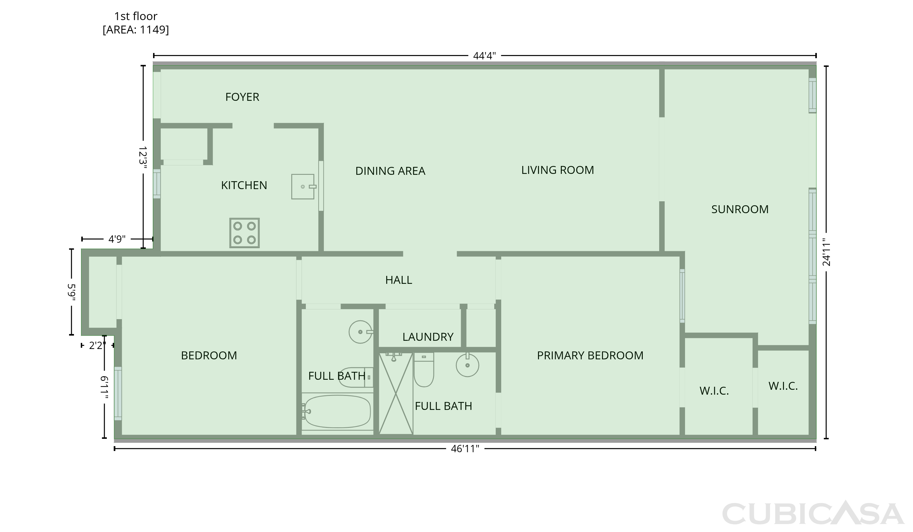 Main Floor of 65 Bull River Bluff Dr, Savannah, GA