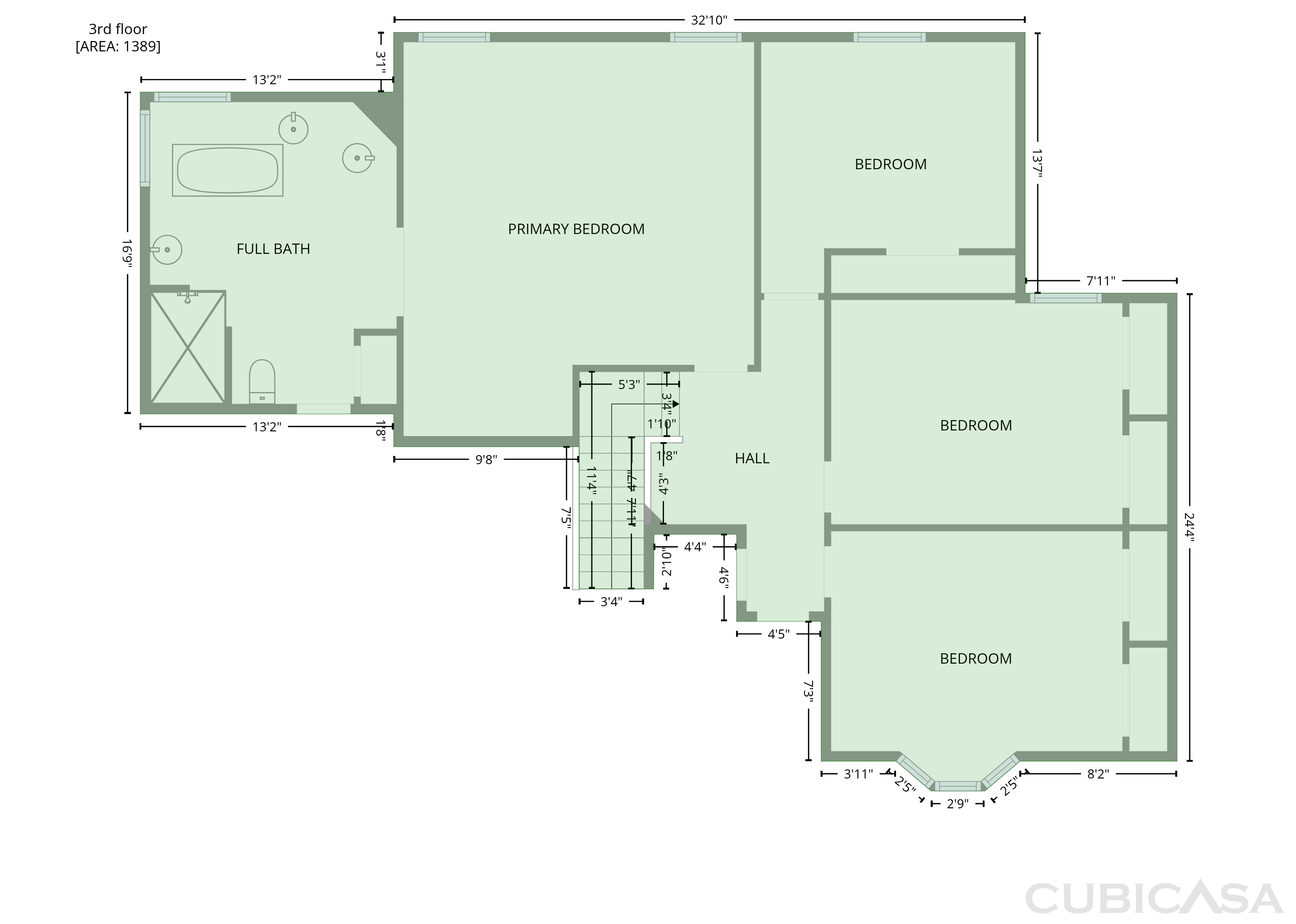 Third Floor of 984 Forest Pond Ct, Marietta, GA