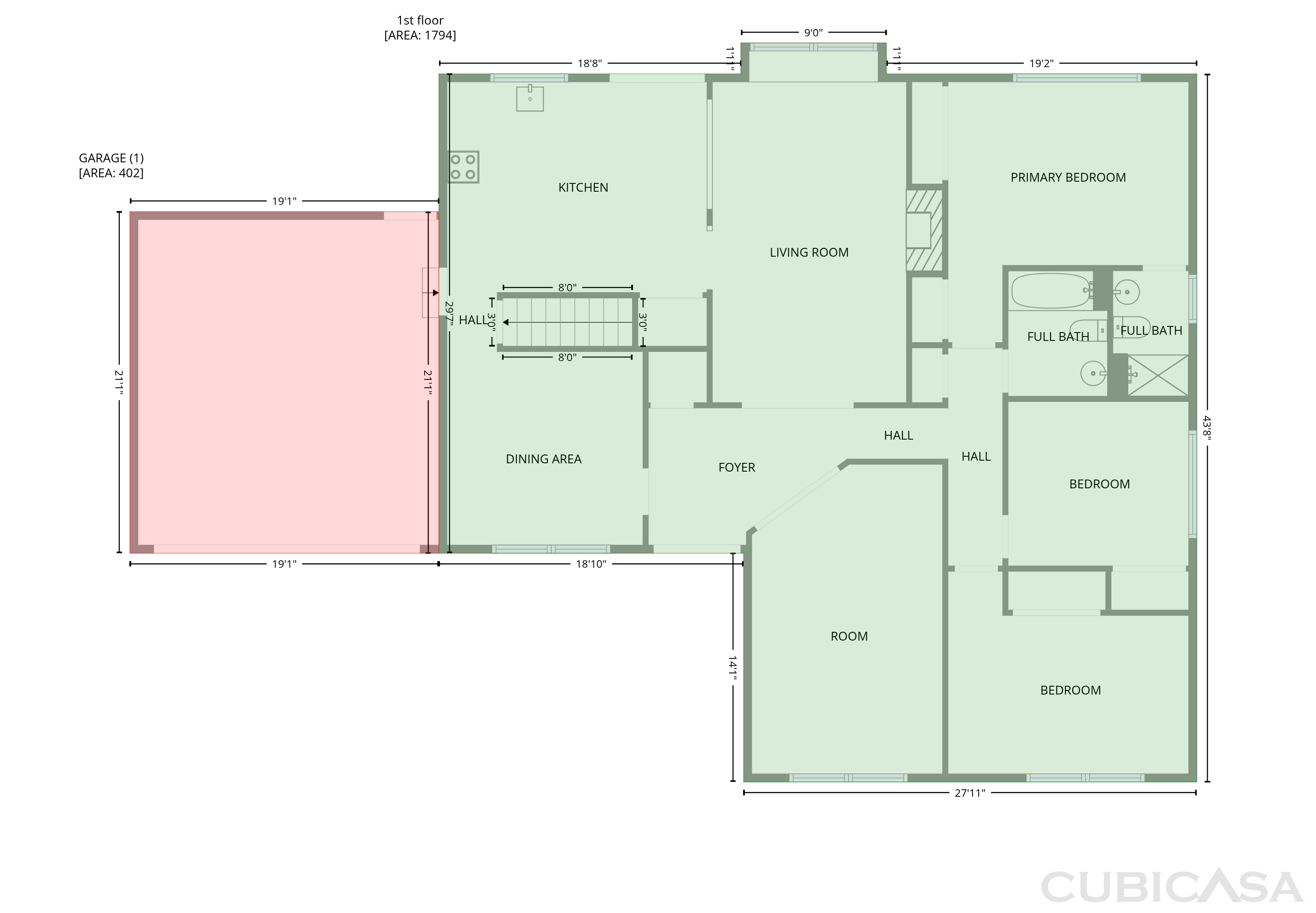 Second Floor of 207 Renaldo Dr, Chesterfield, MO