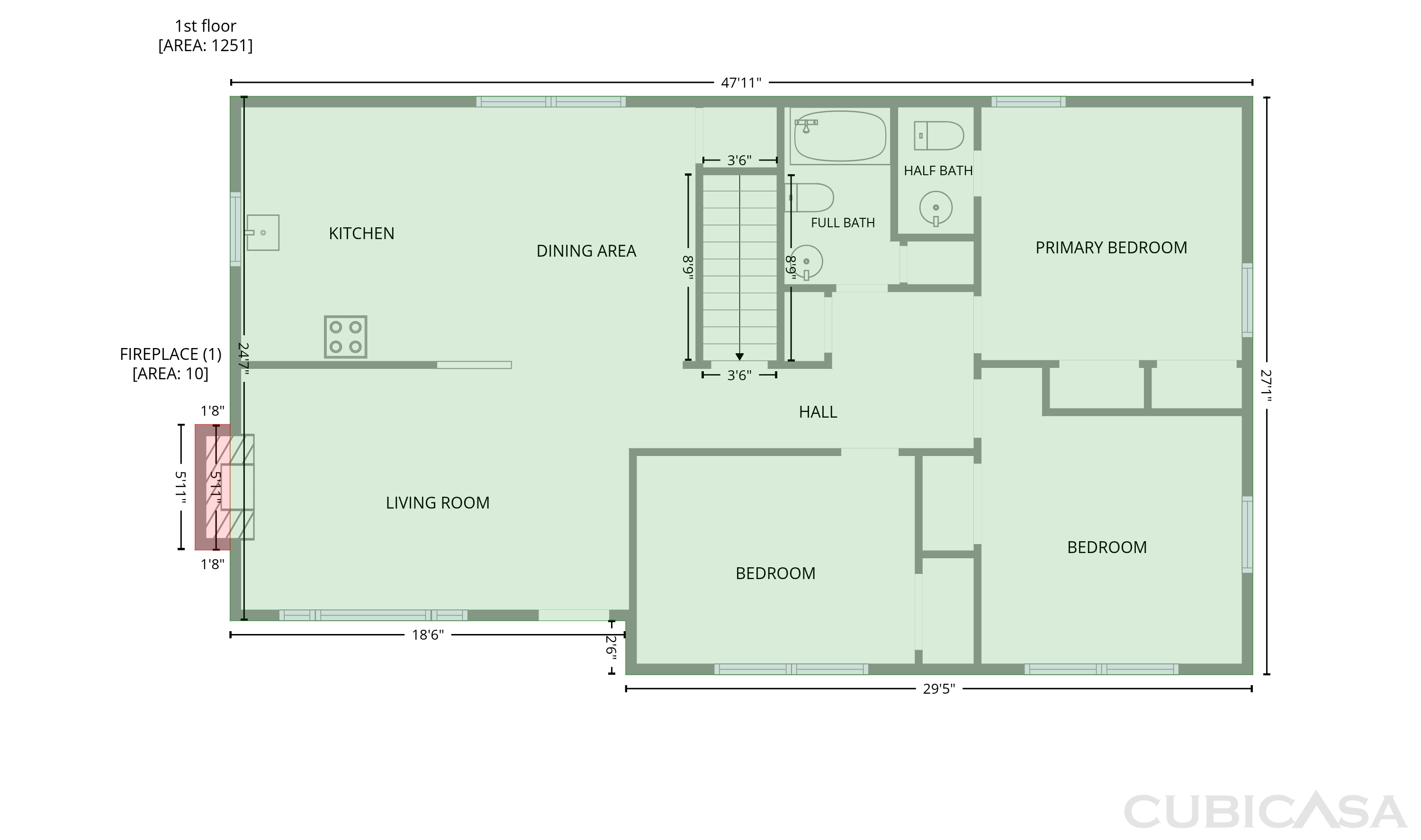 Second Floor of 1527 Burnley Rd, Charlotte, NC