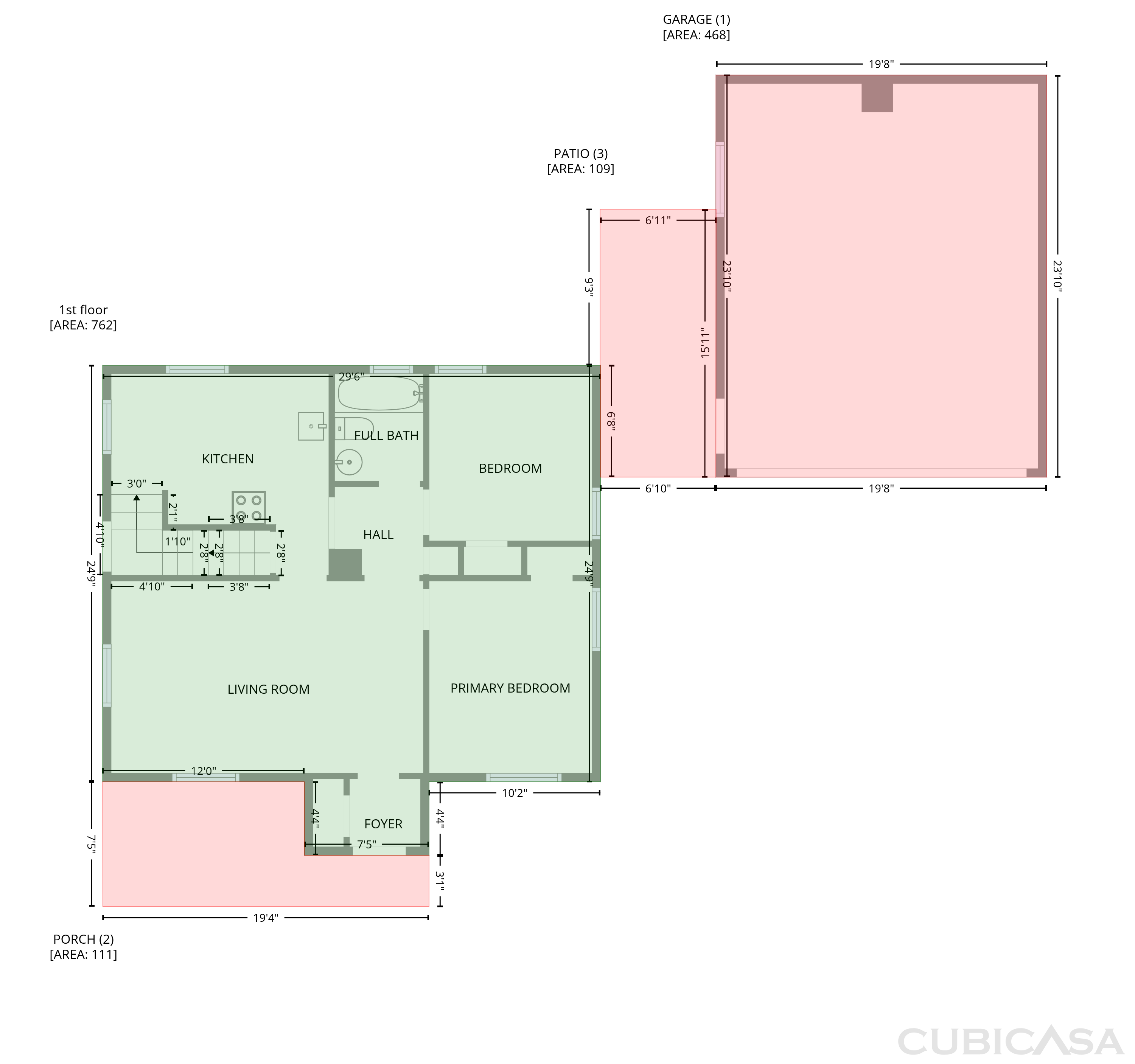 Second Floor of 17590 Eastland St, Roseville, MI
