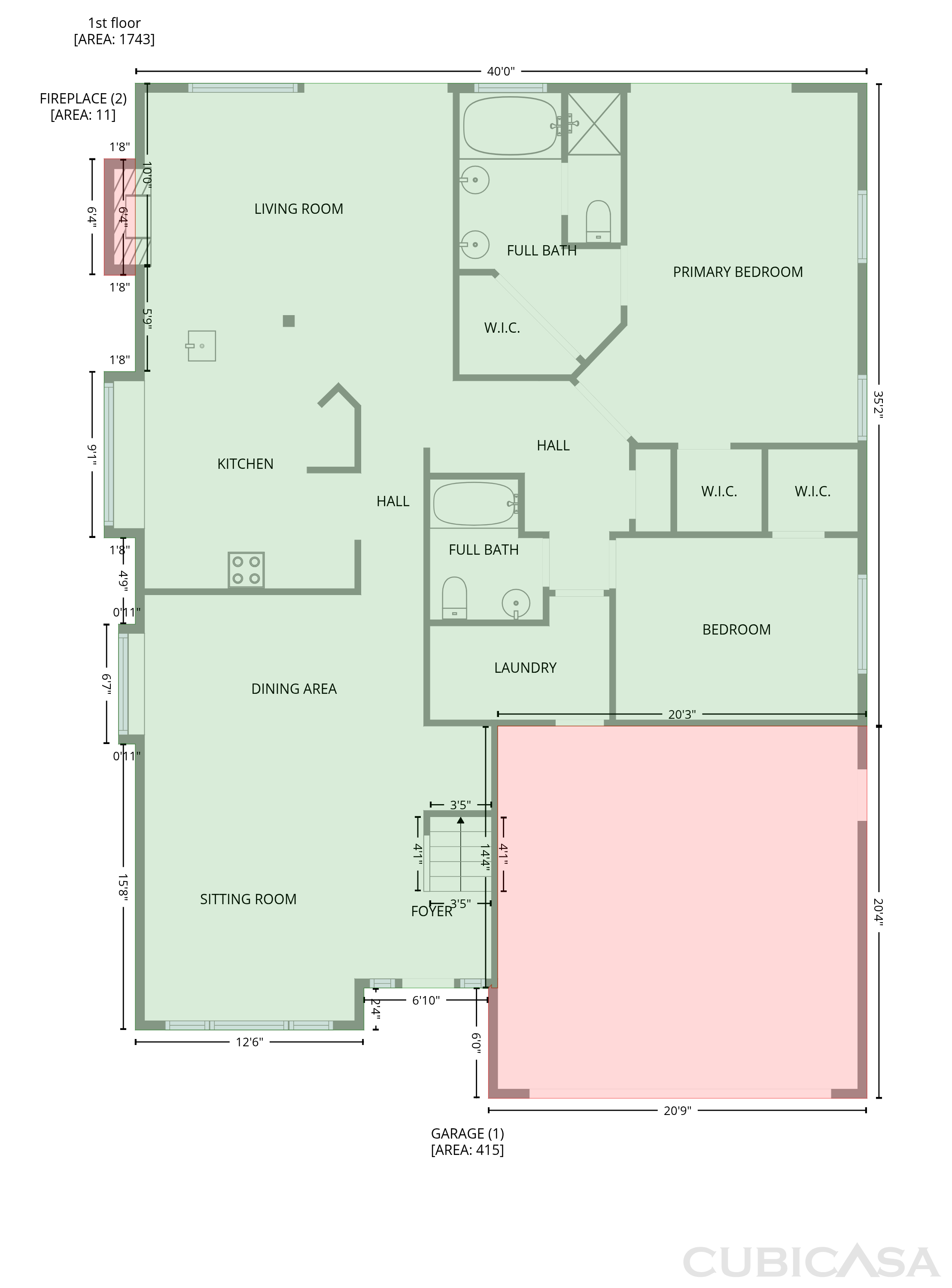 Main Floor of 3303 Deaver Dr, Corona, CA