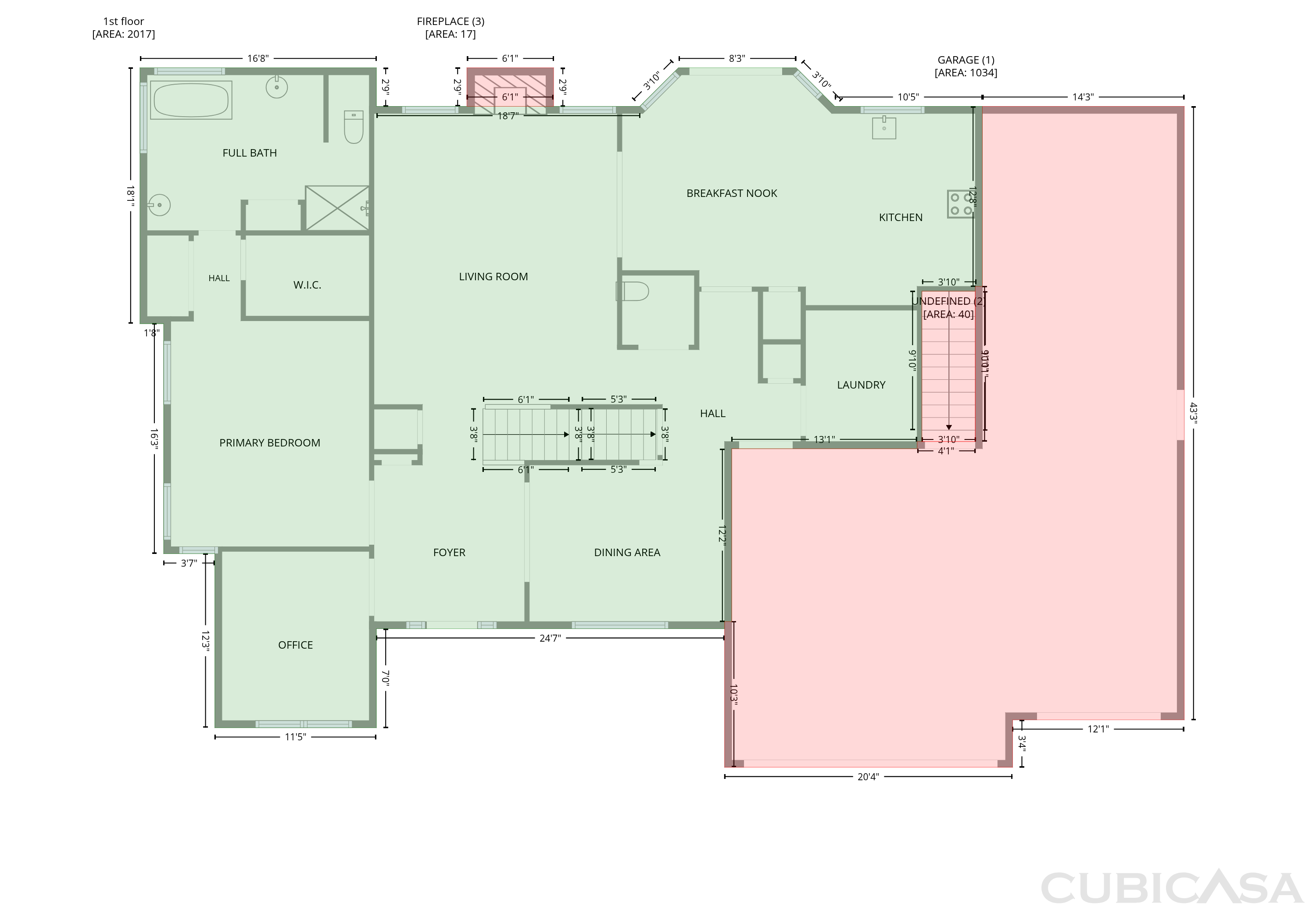 Second Floor of 1923 Lakewood Ct, Chatham, IL