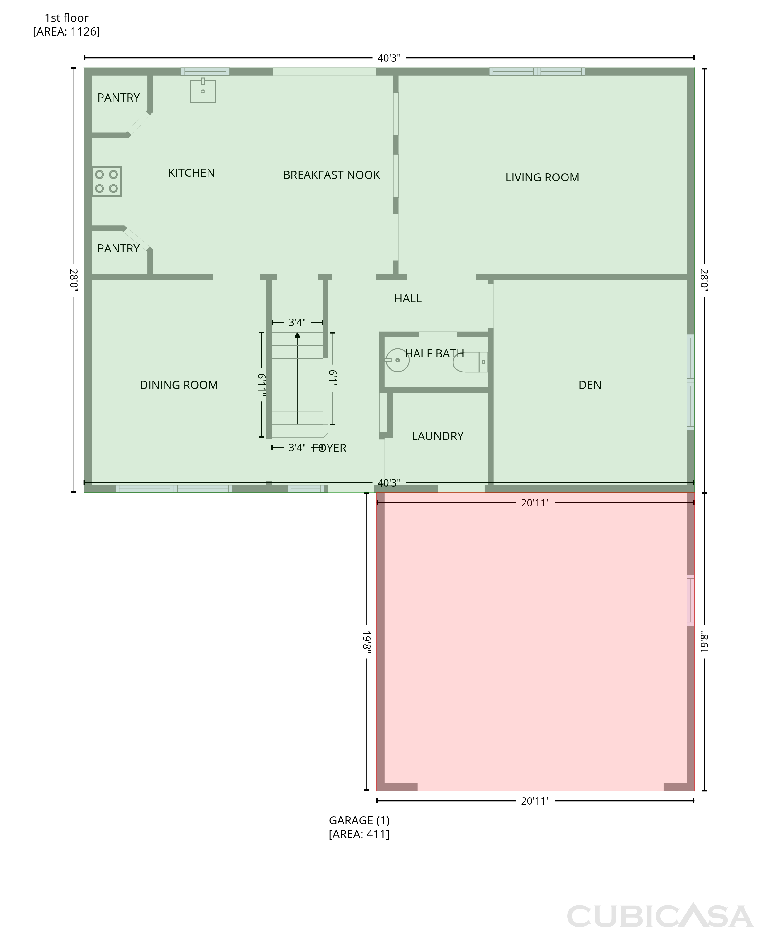 Main Floor of 5191 Quintilis St, Spring Hill, FL