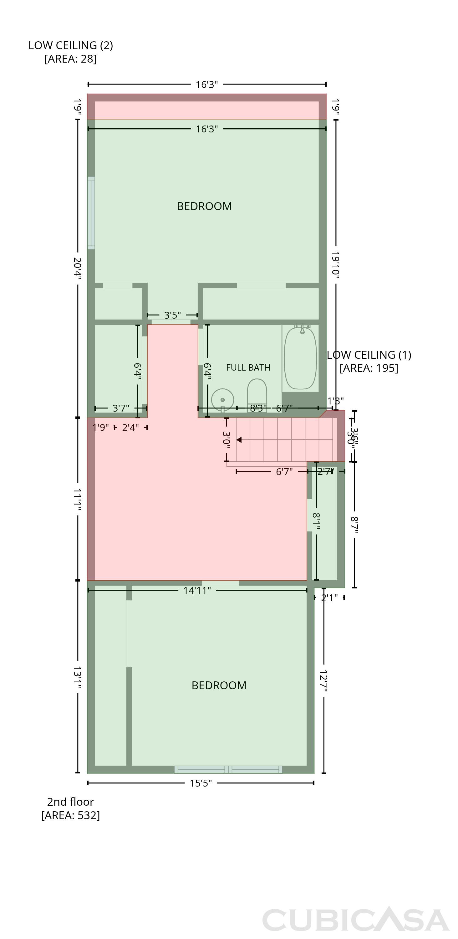 Second Floor of 302 Bonnes Dr, Austell, GA
