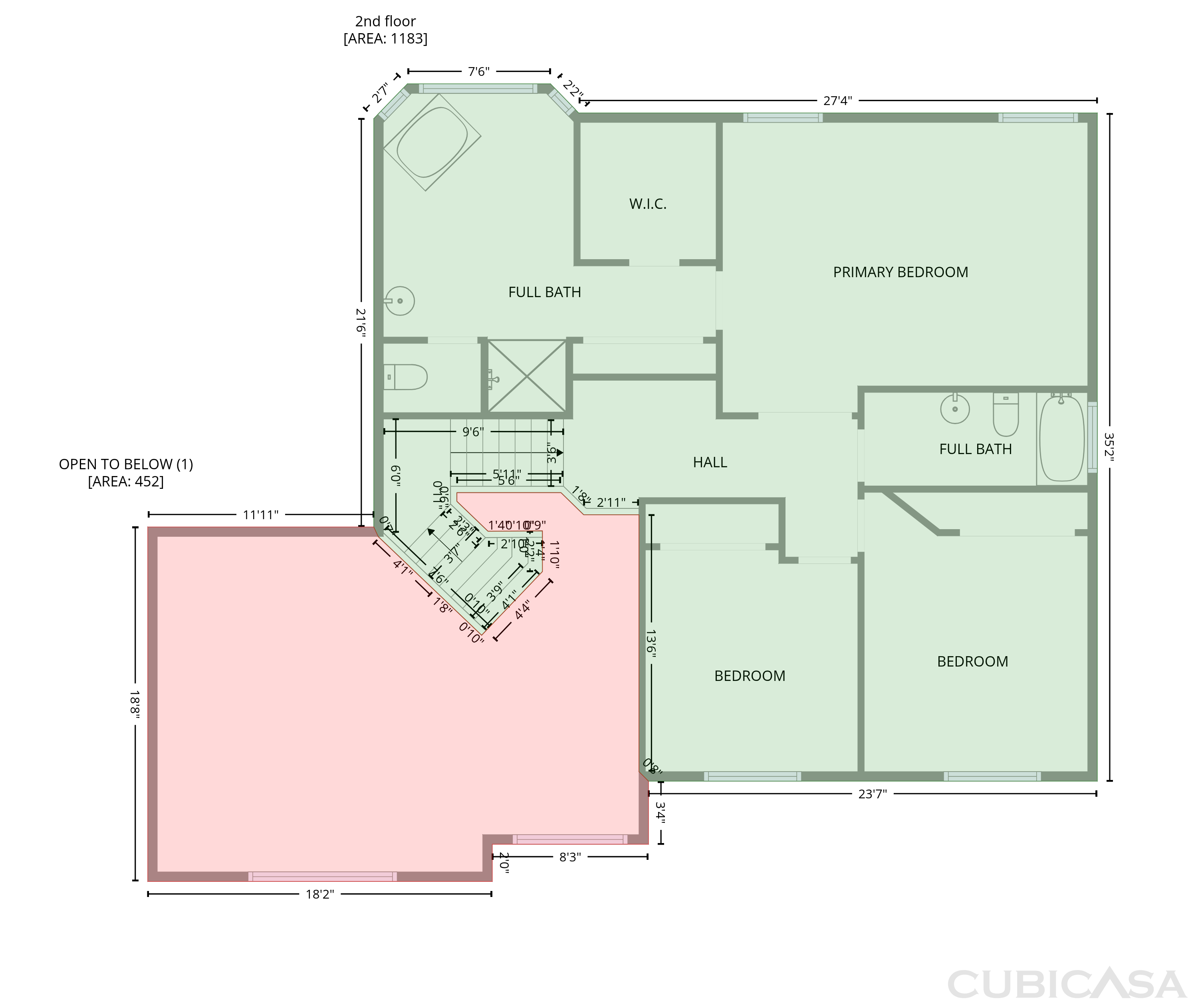 Second Floor of 9153 E Palm Tree Dr, Scottsdale, AZ