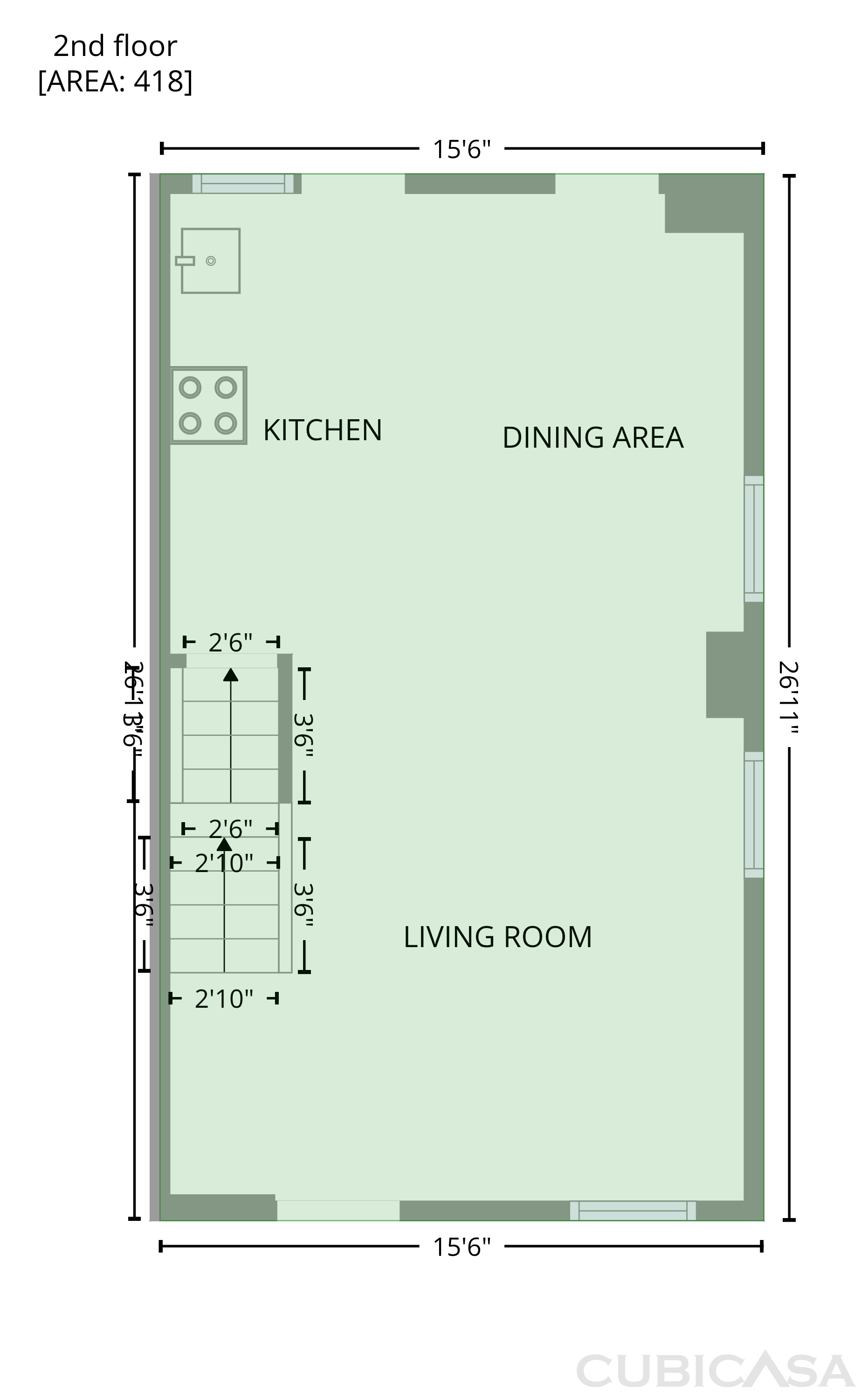 Second Floor of 701 Atlantic St SE, Washington, DC
