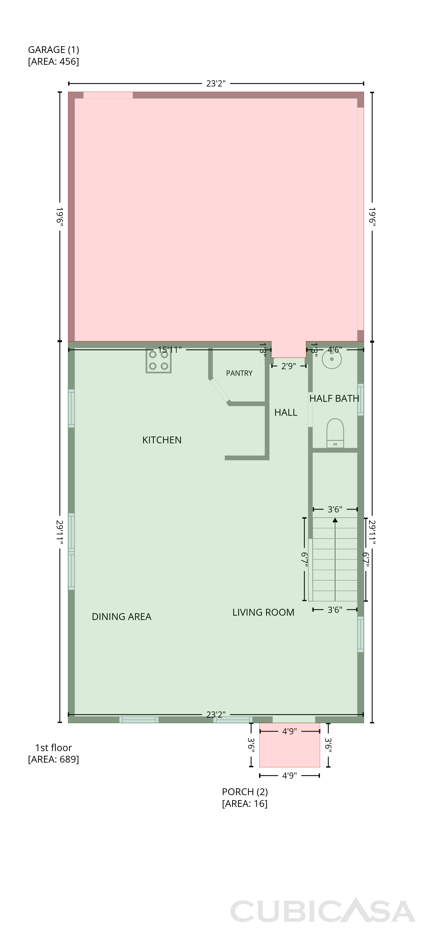 Main Floor of 538 Venetian Palms Blvd, New Smyrna Beach, FL