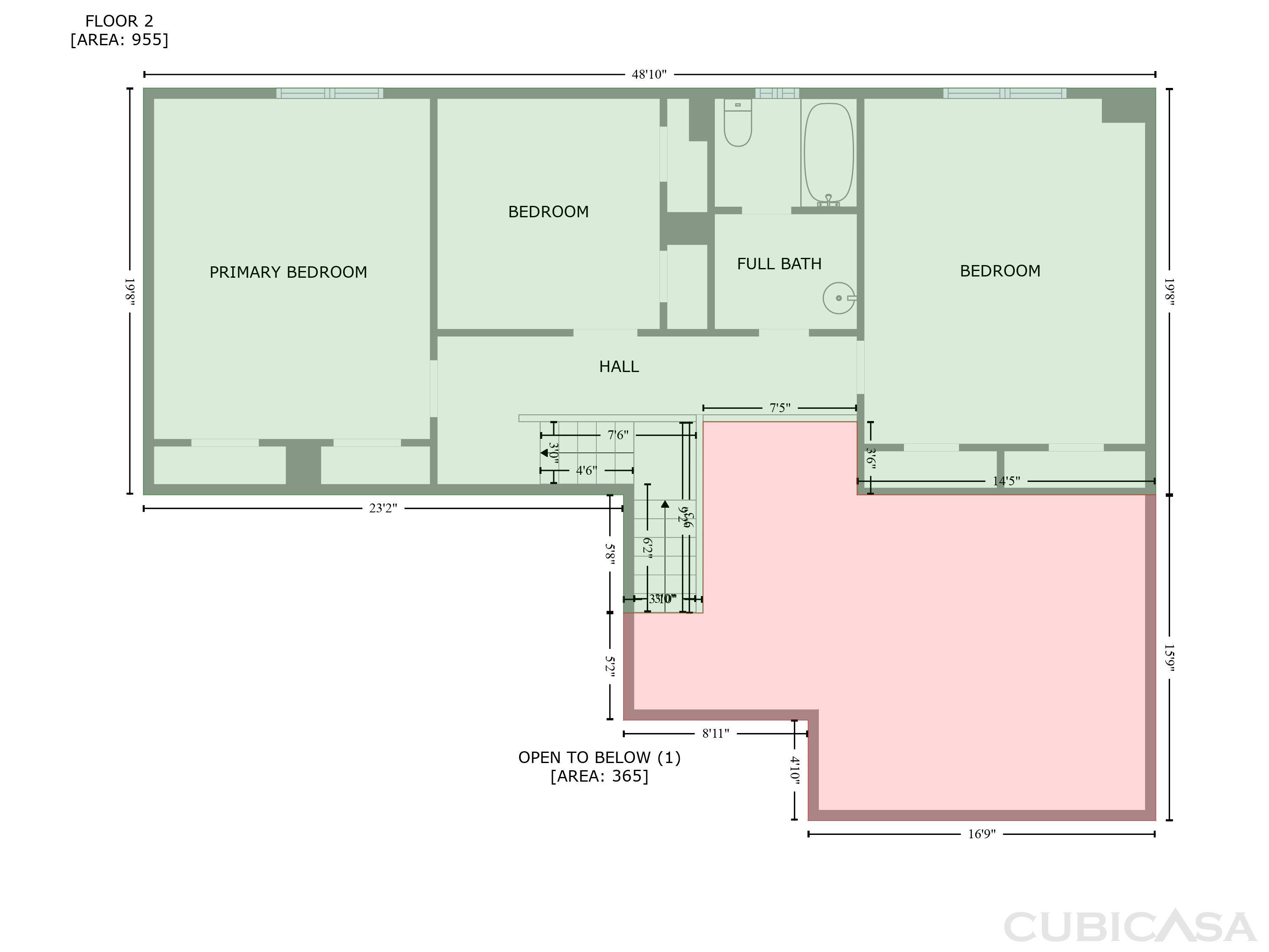 Second Floor of 11307 Wickersham Ln, Houston, TX