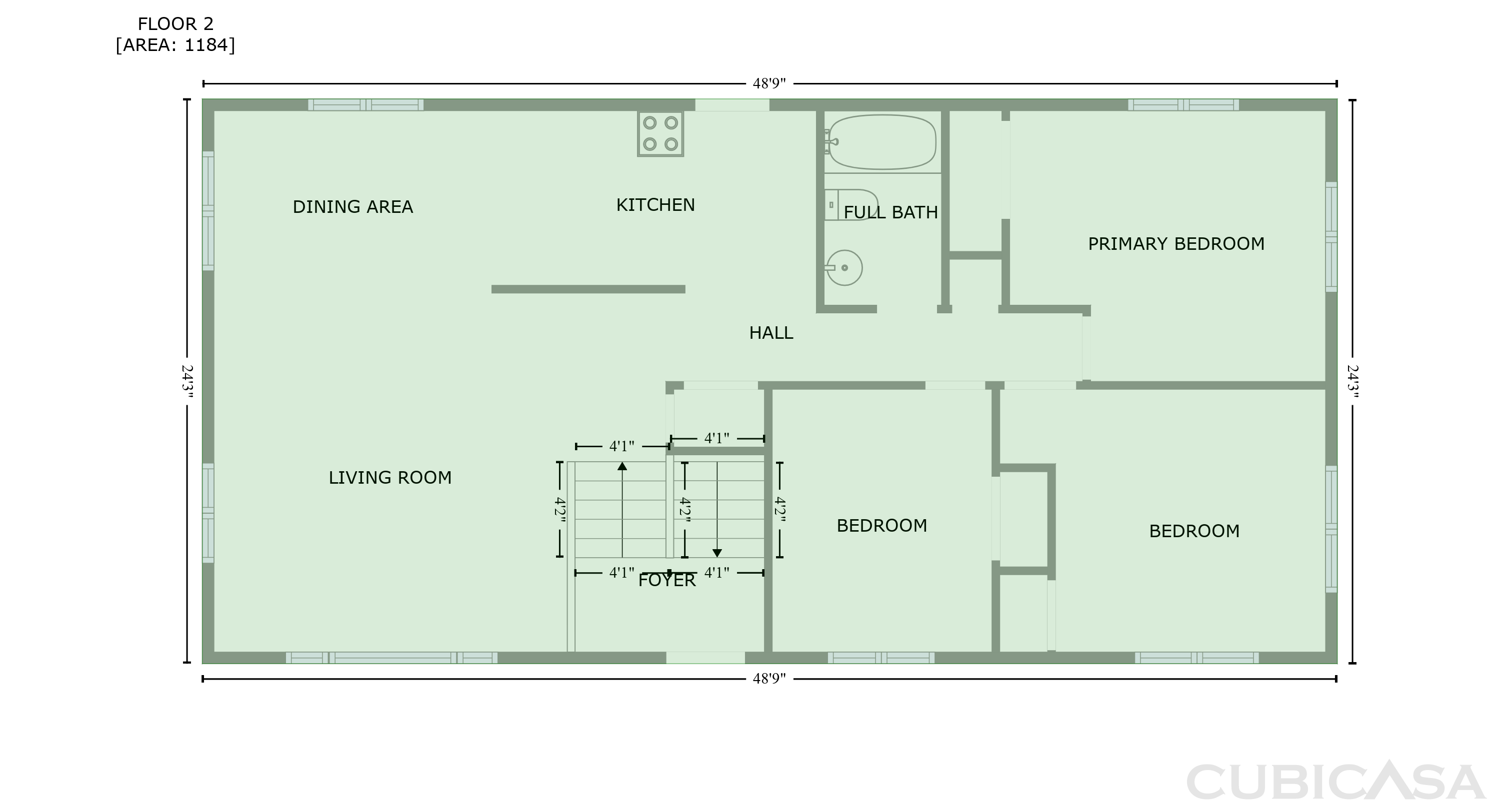 Second Floor of 9405 Olympia St, Golden Valley, MN