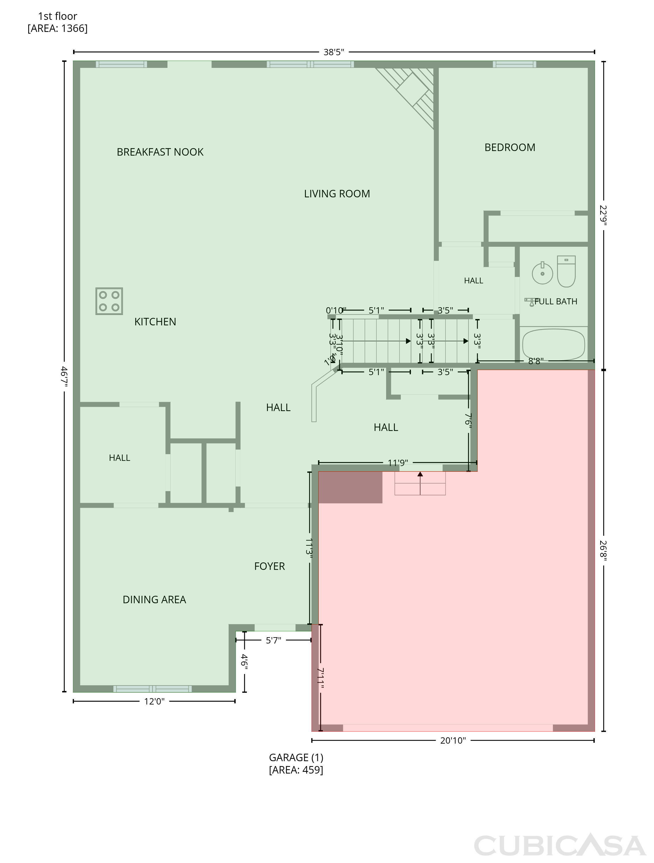 Second Floor of 749 Peacock Dr, Sunbury, OH