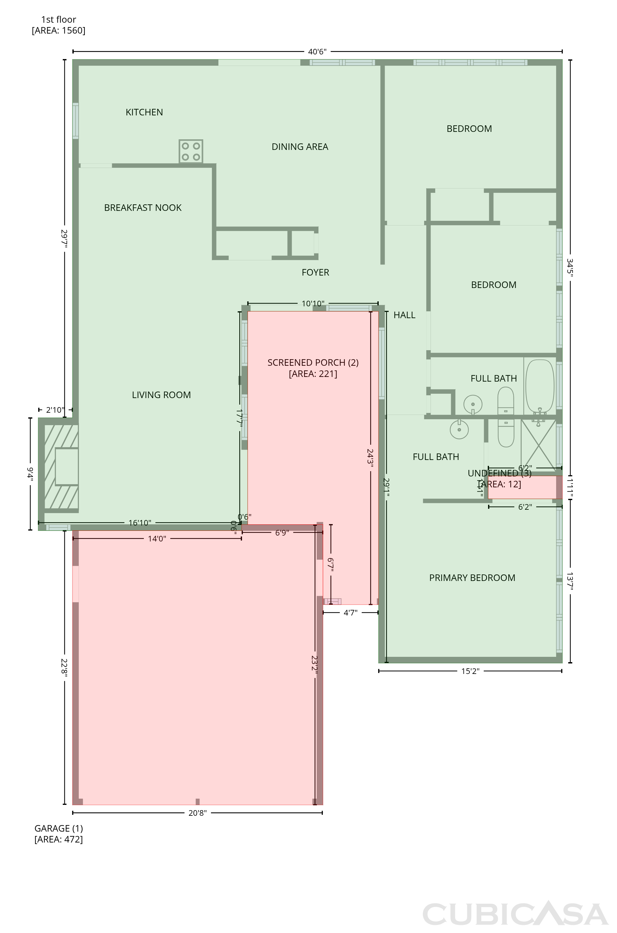 Main Floor of 2361 Oakmont Dr, San Bruno, CA
