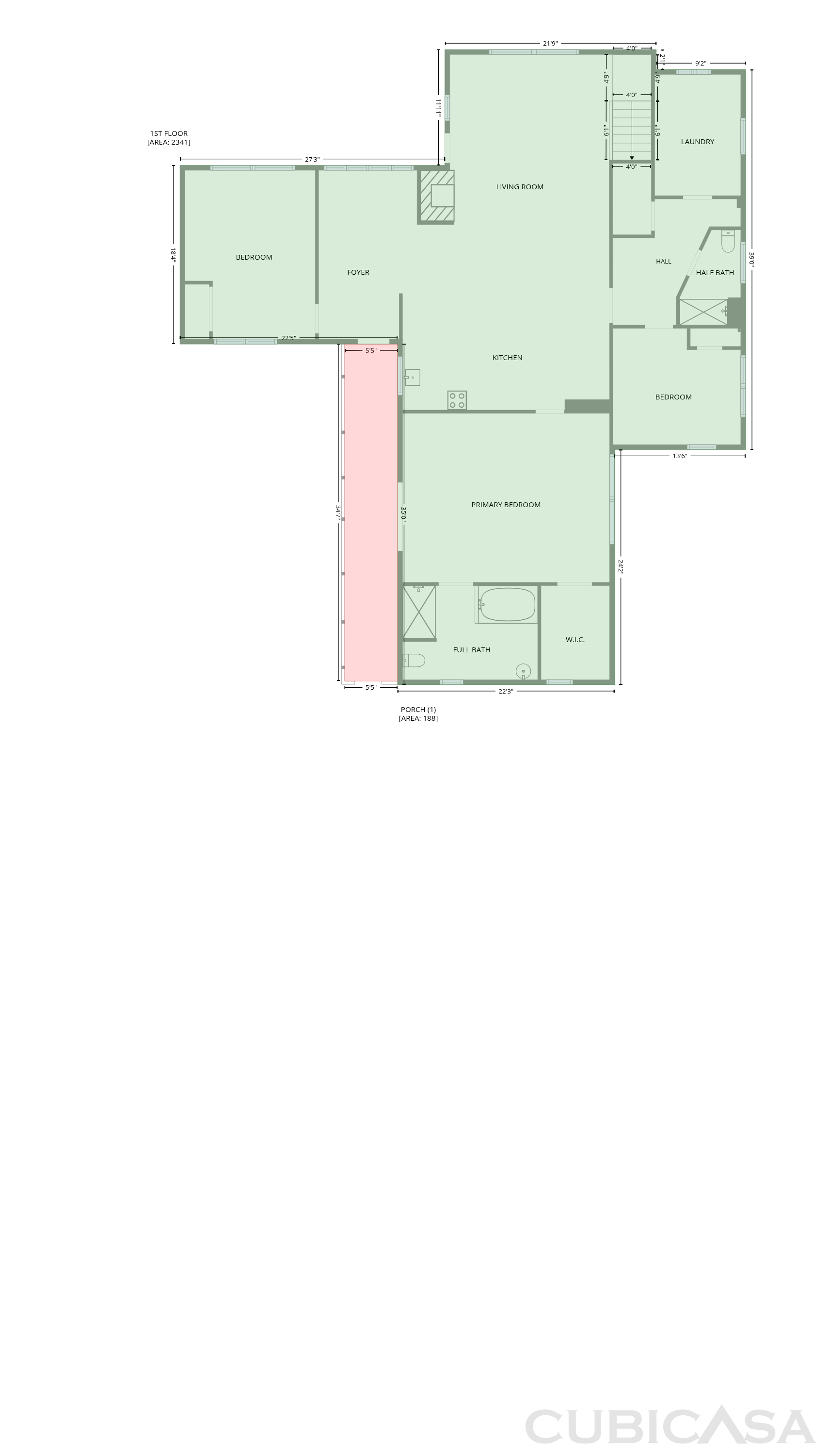 Main Floor of 8042 County Line Rd, Melrose, FL