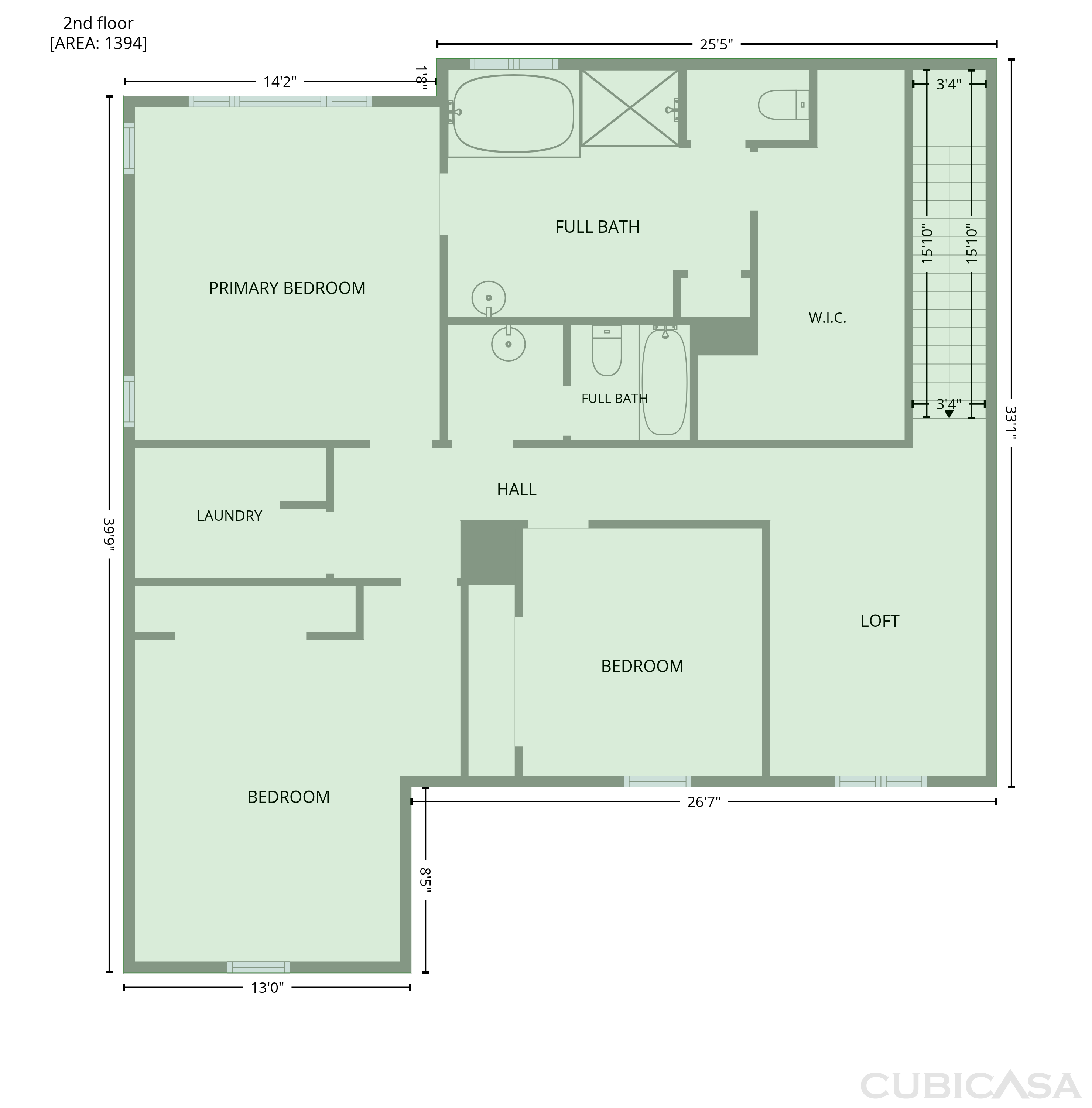 Second Floor of 5860 Placer Dr, Tracy, CA