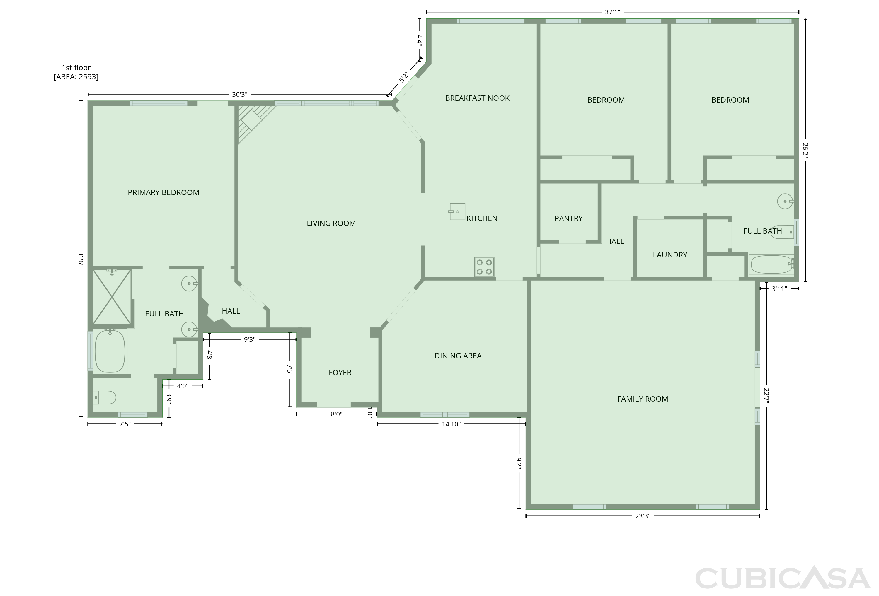 Main Floor of 121 Rey Del Mar Cir, Weatherford, TX