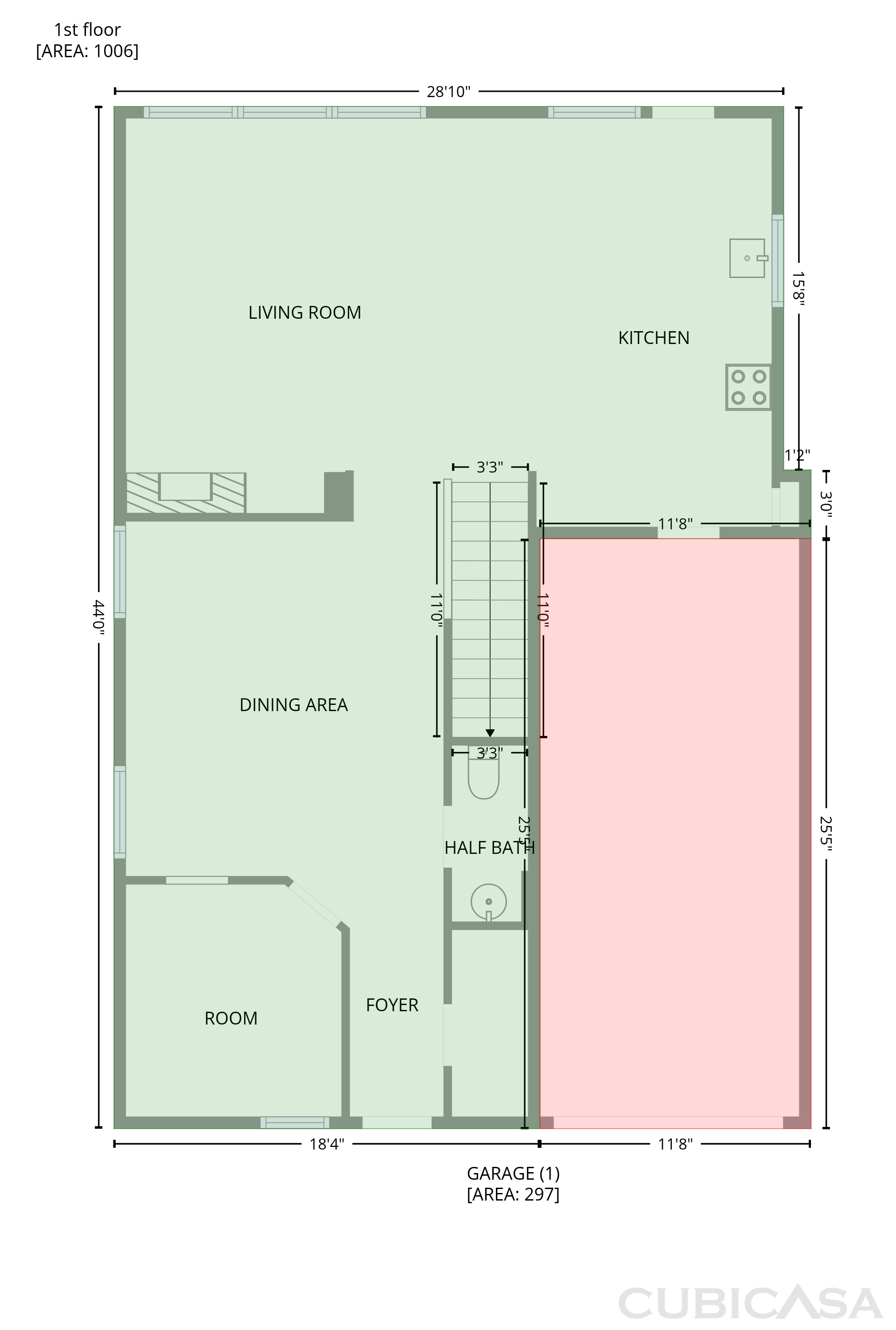 Main Floor of 815 Grants Cyn, San Antonio, TX