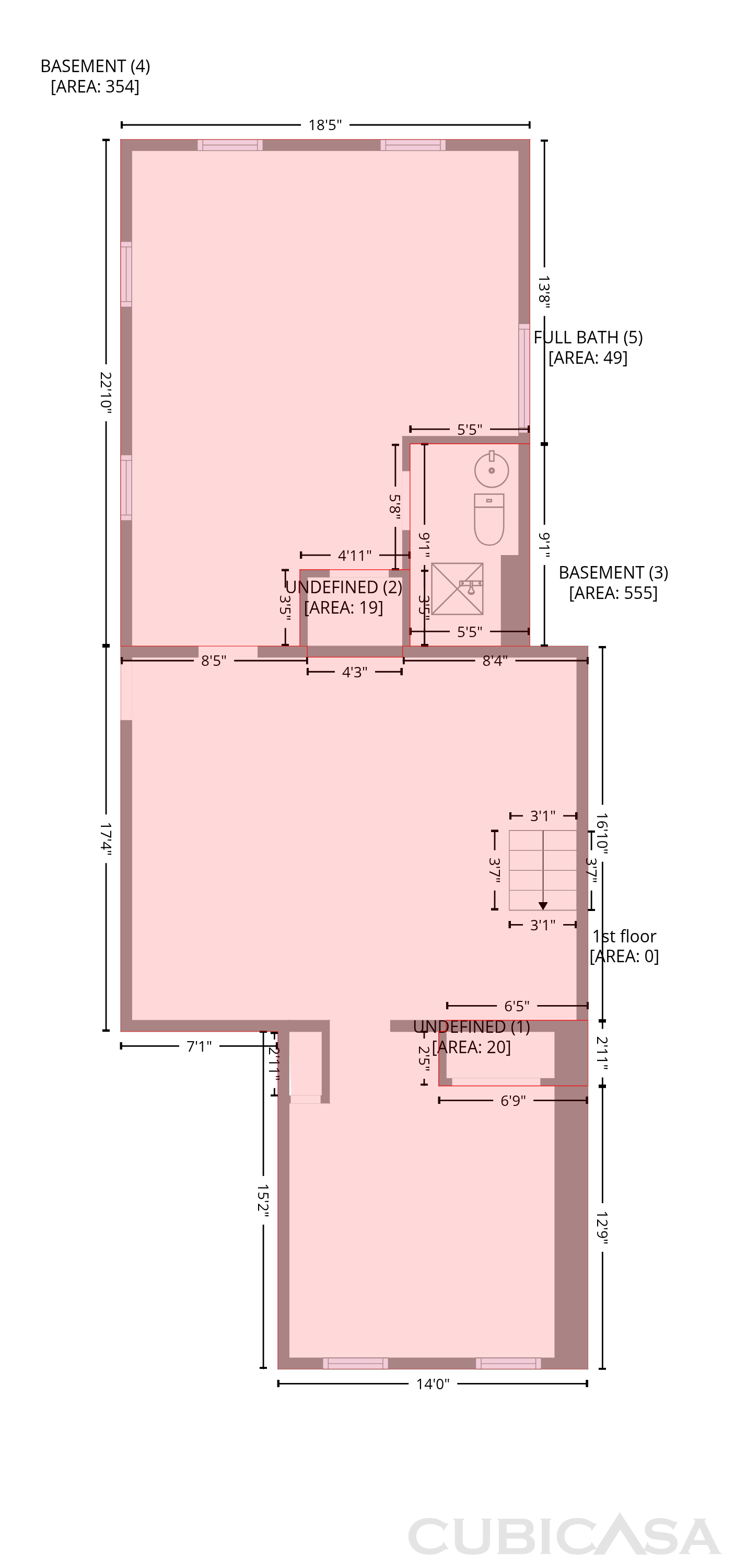 Main Floor of 233 S C St, Hamilton, OH