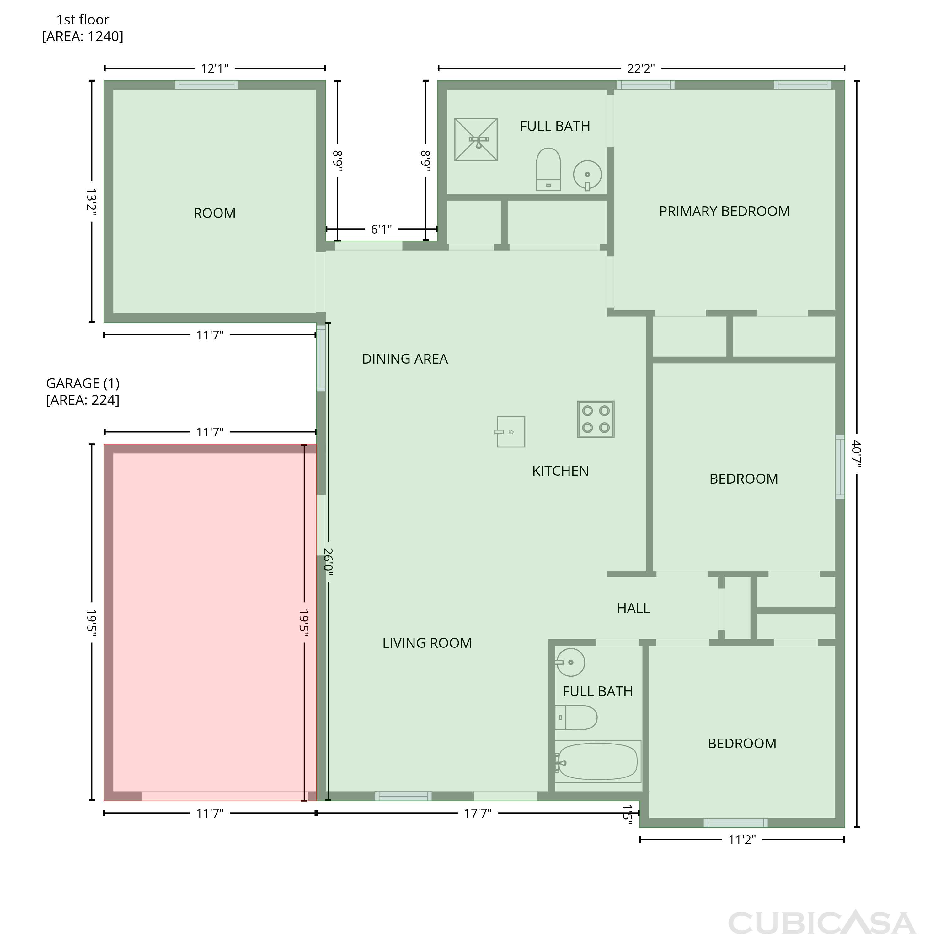 Main Floor of 180 Old Airport Rd, Chesnee, SC