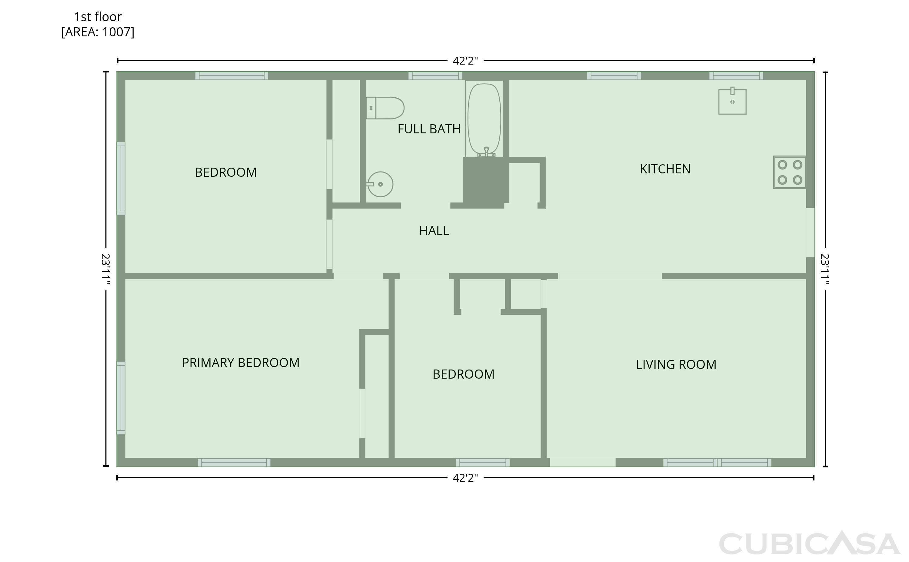 Main Floor of 107 Lee Rd, Chester, MD