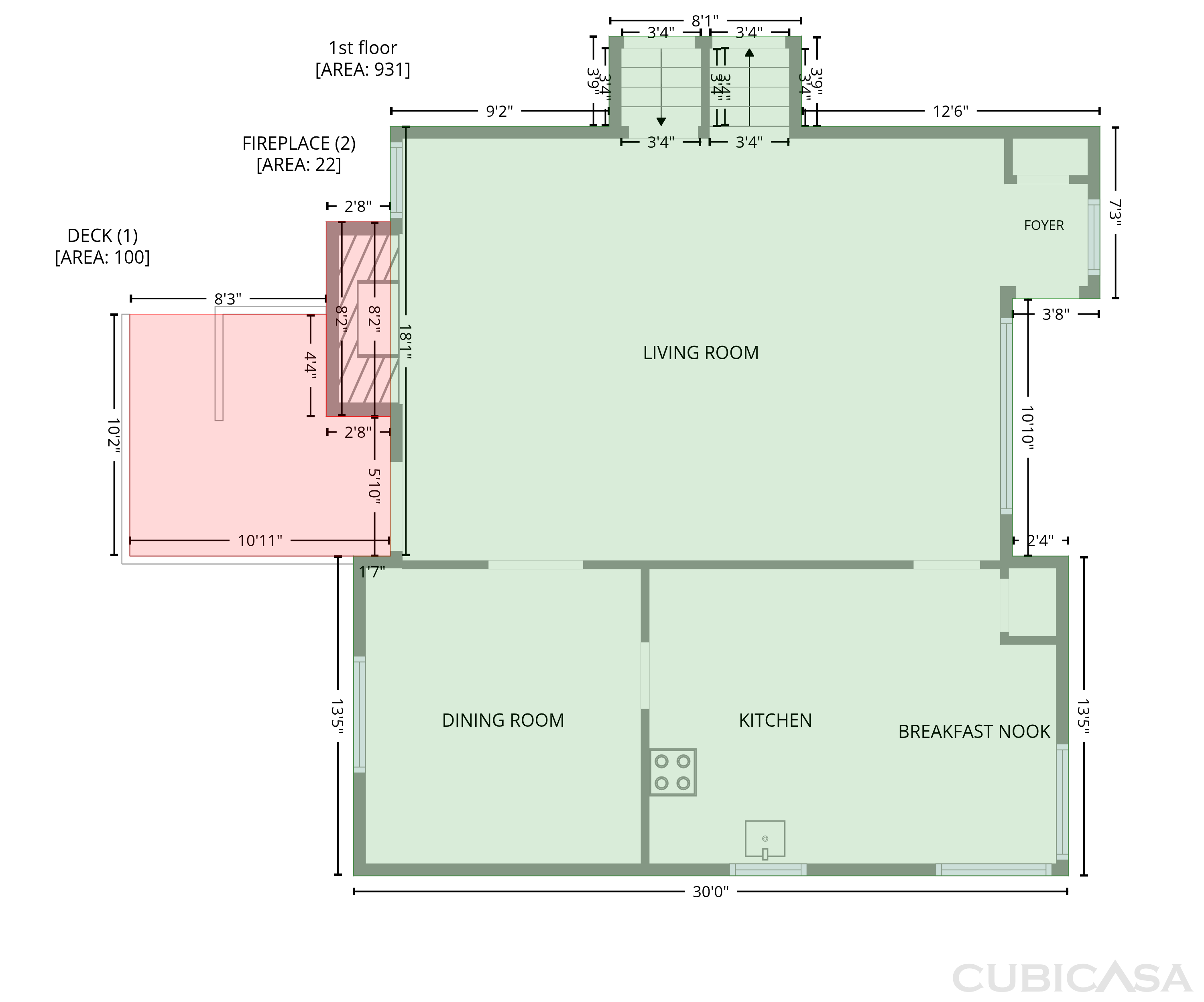 Third Floor of 3962 Spalding Holw, Peachtree Corners, GA