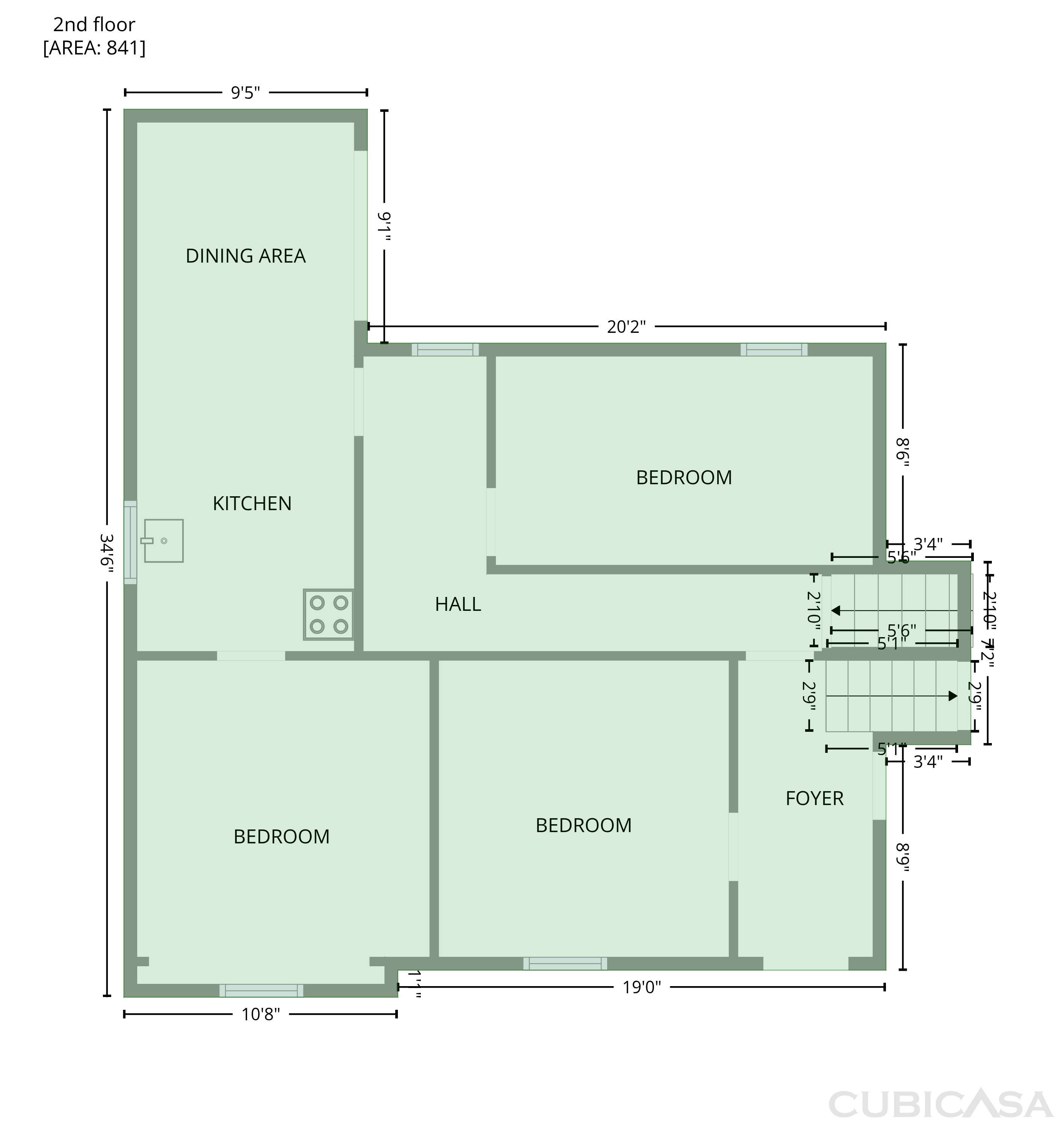 Second Floor of 6330 Tahoe Dr, Atlanta, GA