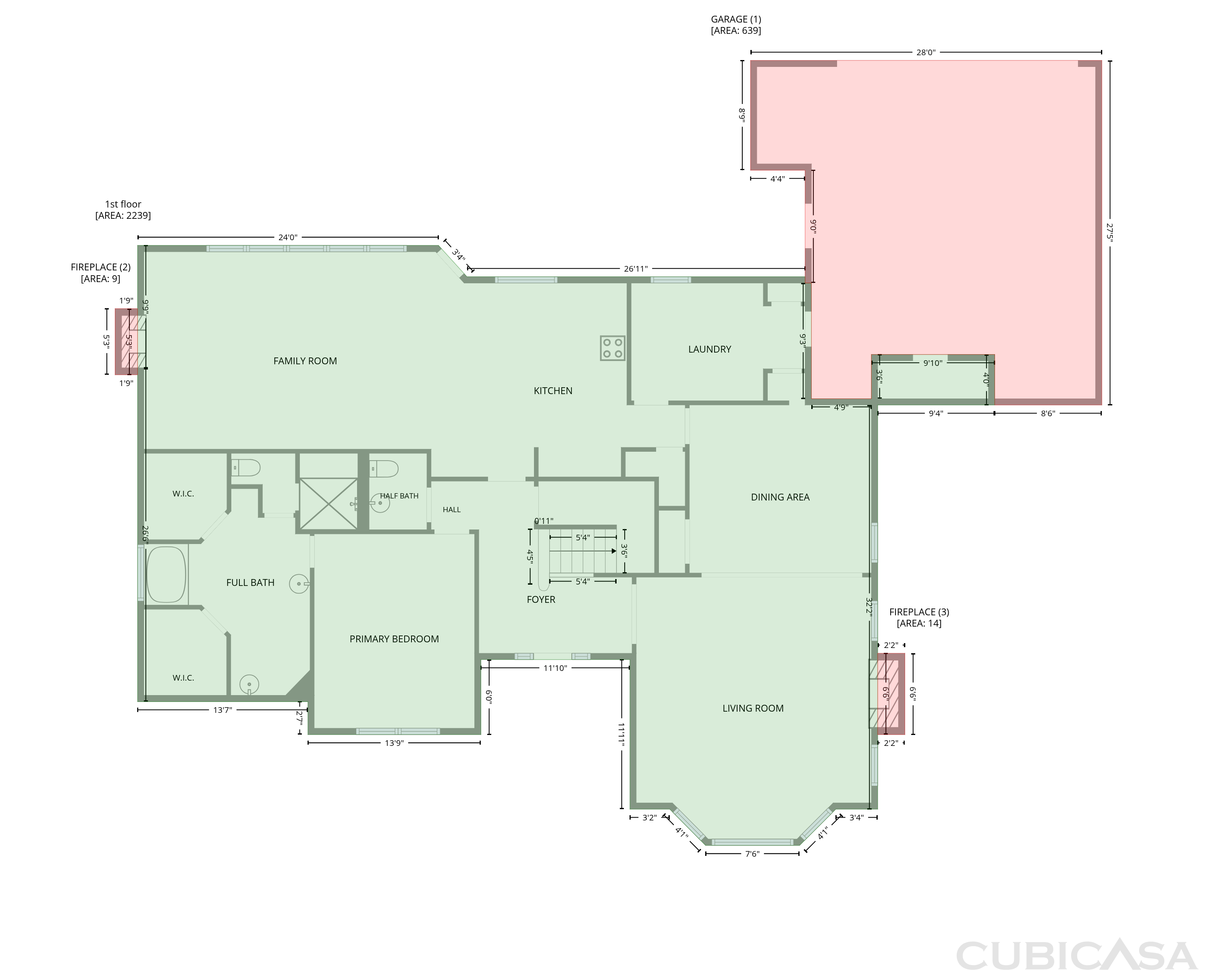 Main Floor of 2717 Wickersham Dr, Temple, TX