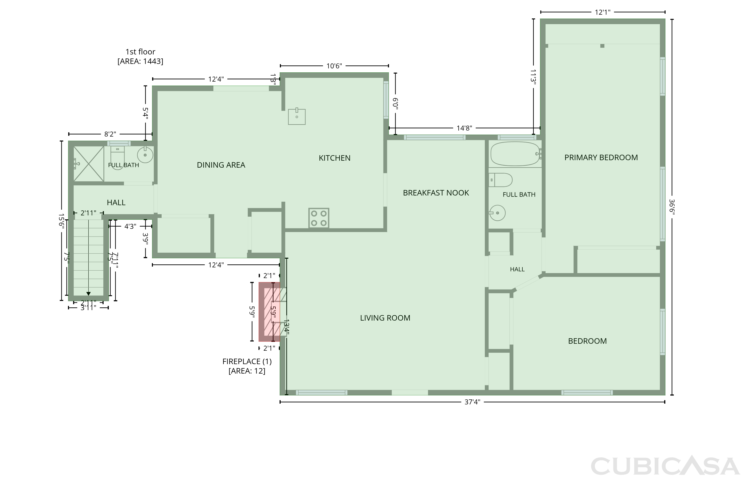 Main Floor of 6150 Parkoaks Dr, Citrus Heights, CA