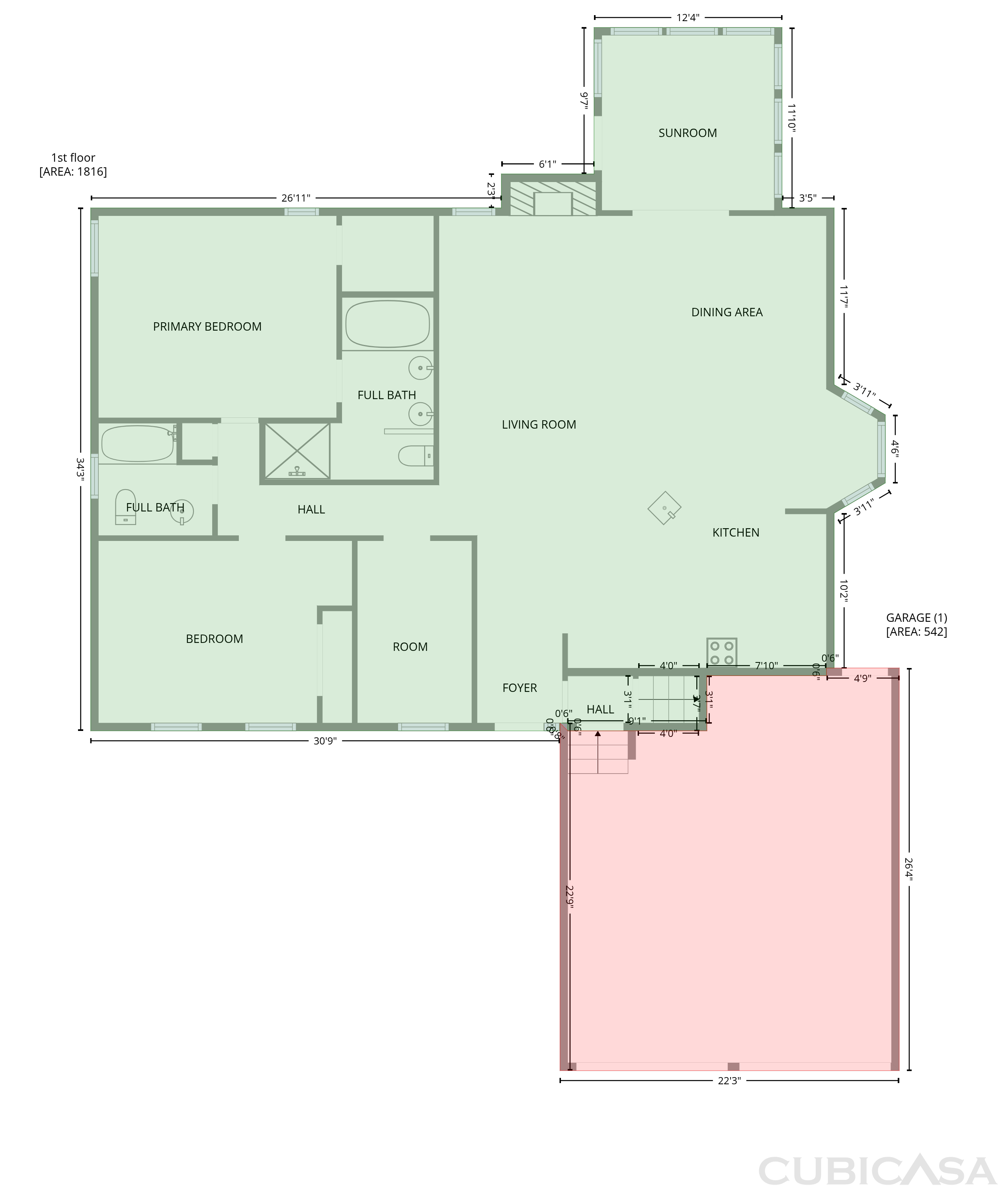 Main Floor of 321 Eastover Cir, Summerville, SC