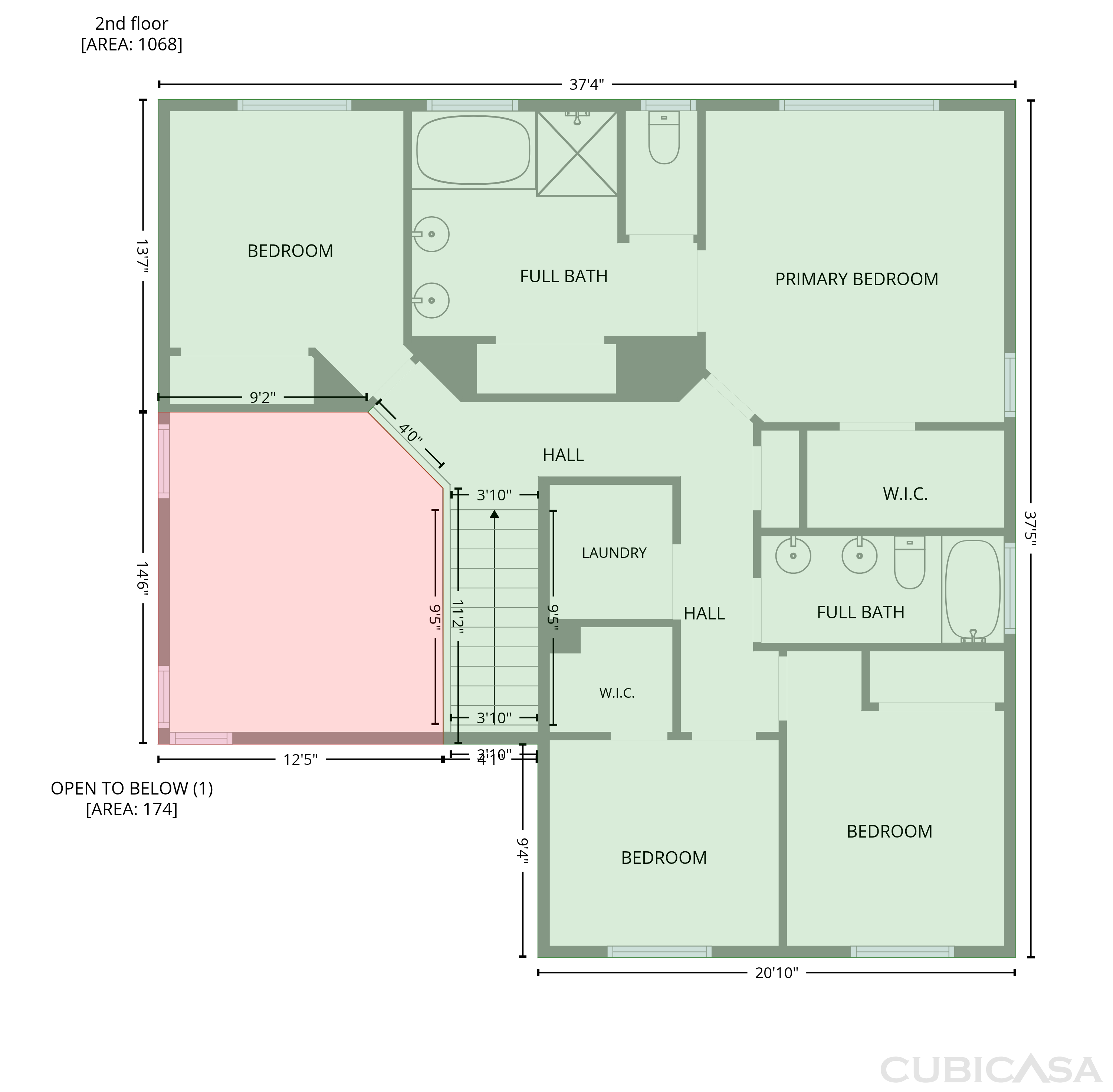 Third Floor of 7319 Pepperbox Ave, Las Vegas, NV