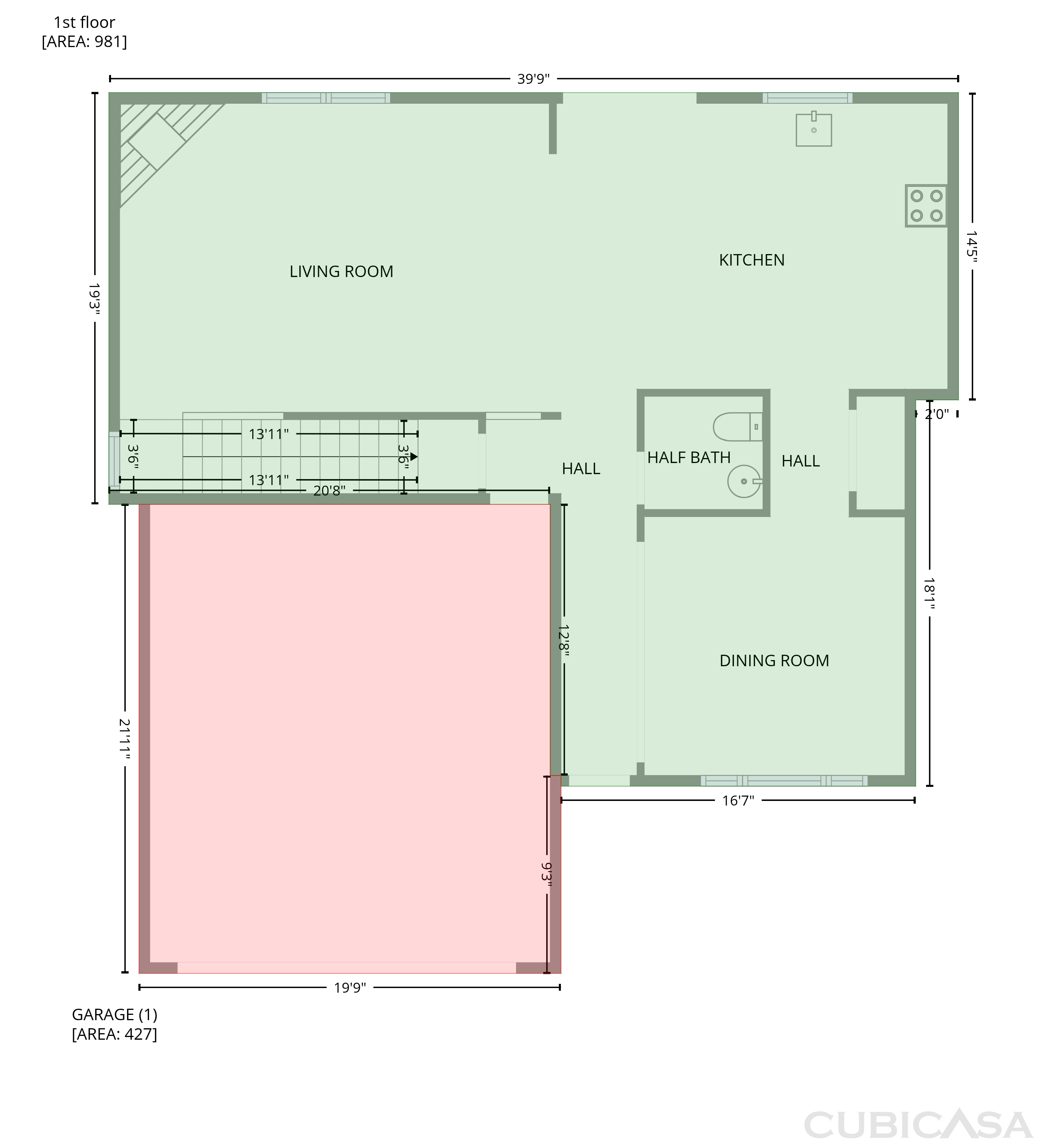 Main Floor of 7020 Chrysanthemum Rd, Lancaster, SC