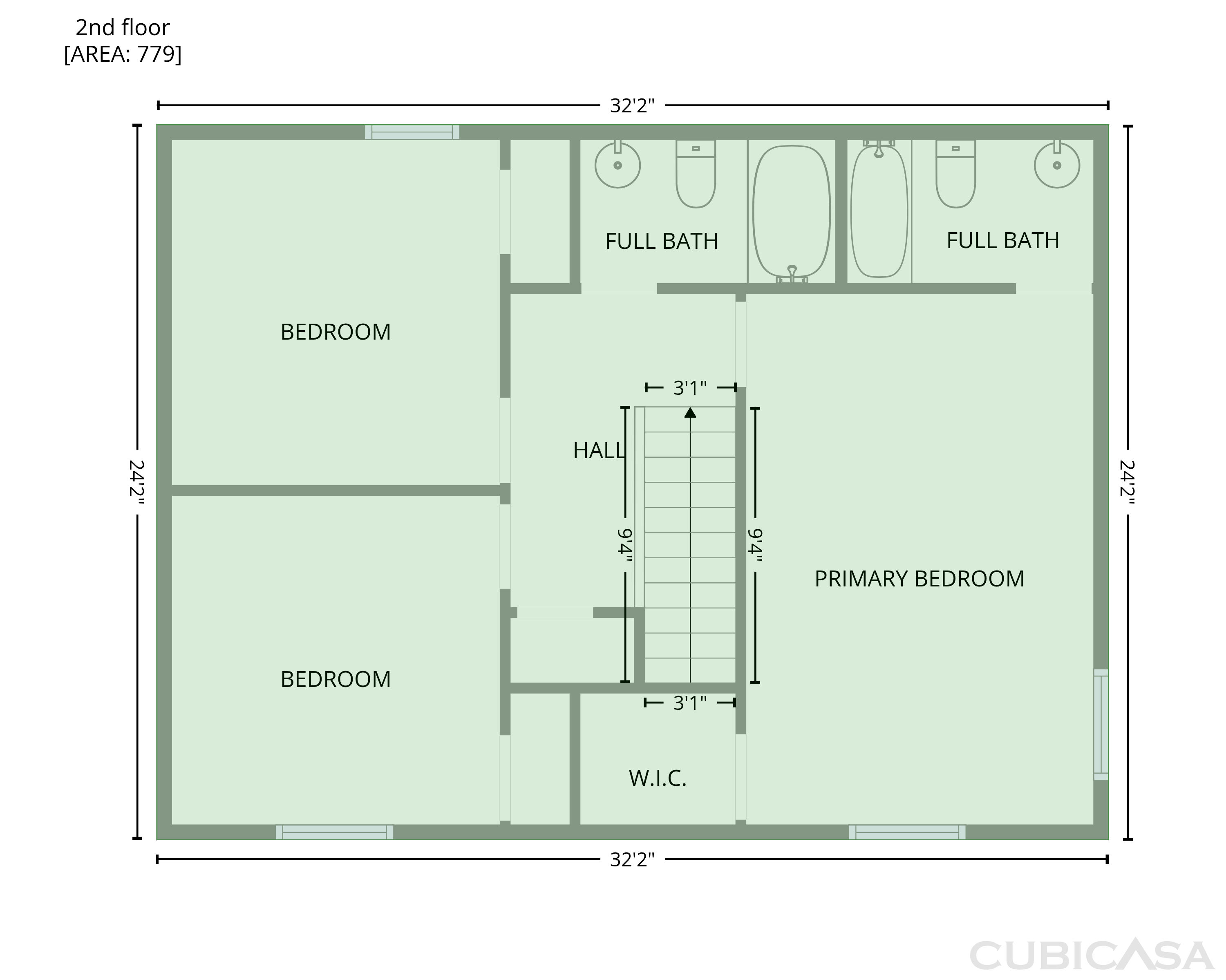 Second Floor of 4614 Hickory Grove Rd, Mount Holly, NC