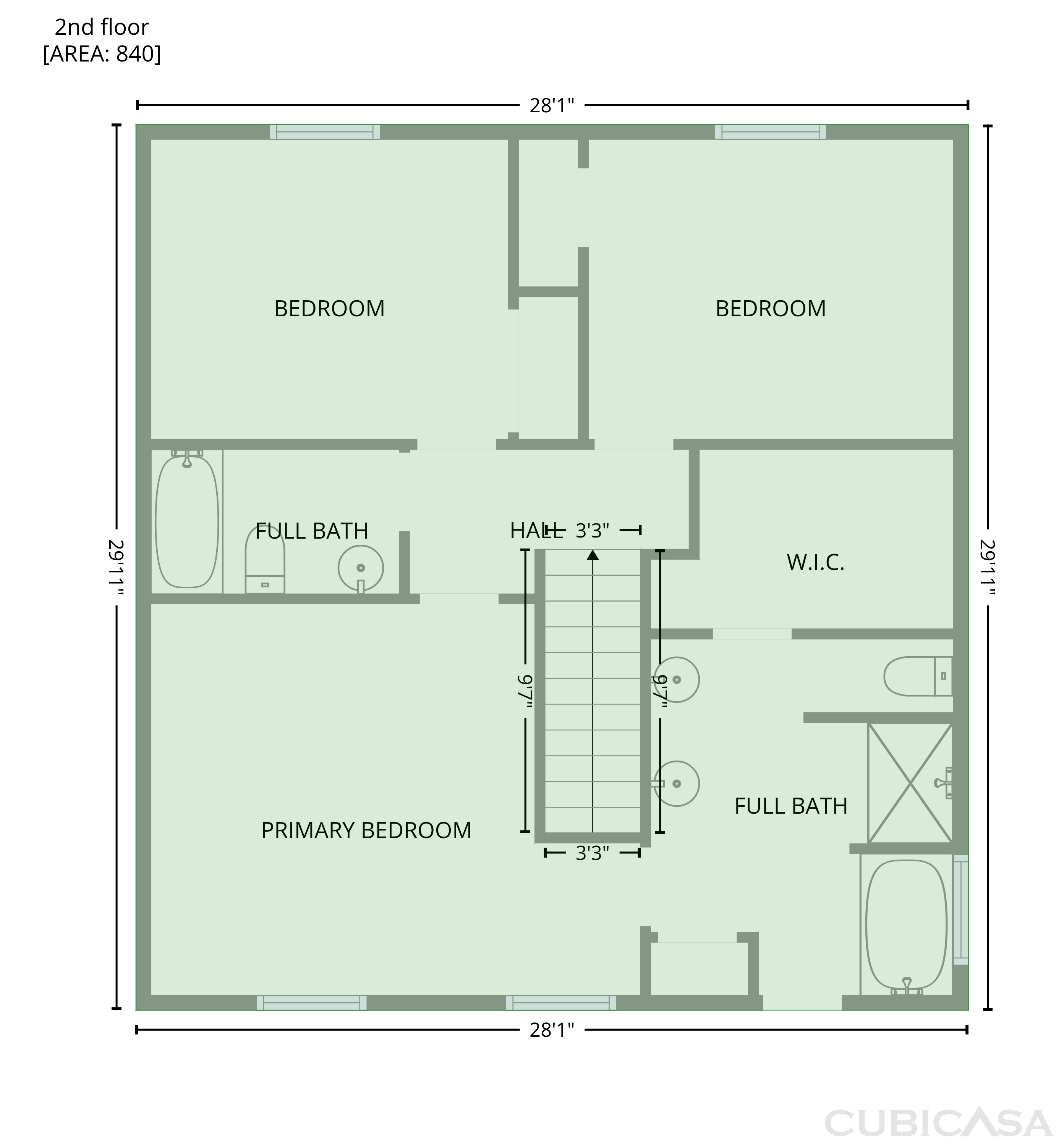 Second Floor of 603 Marsh Lake Rd, Lawrenceville, GA
