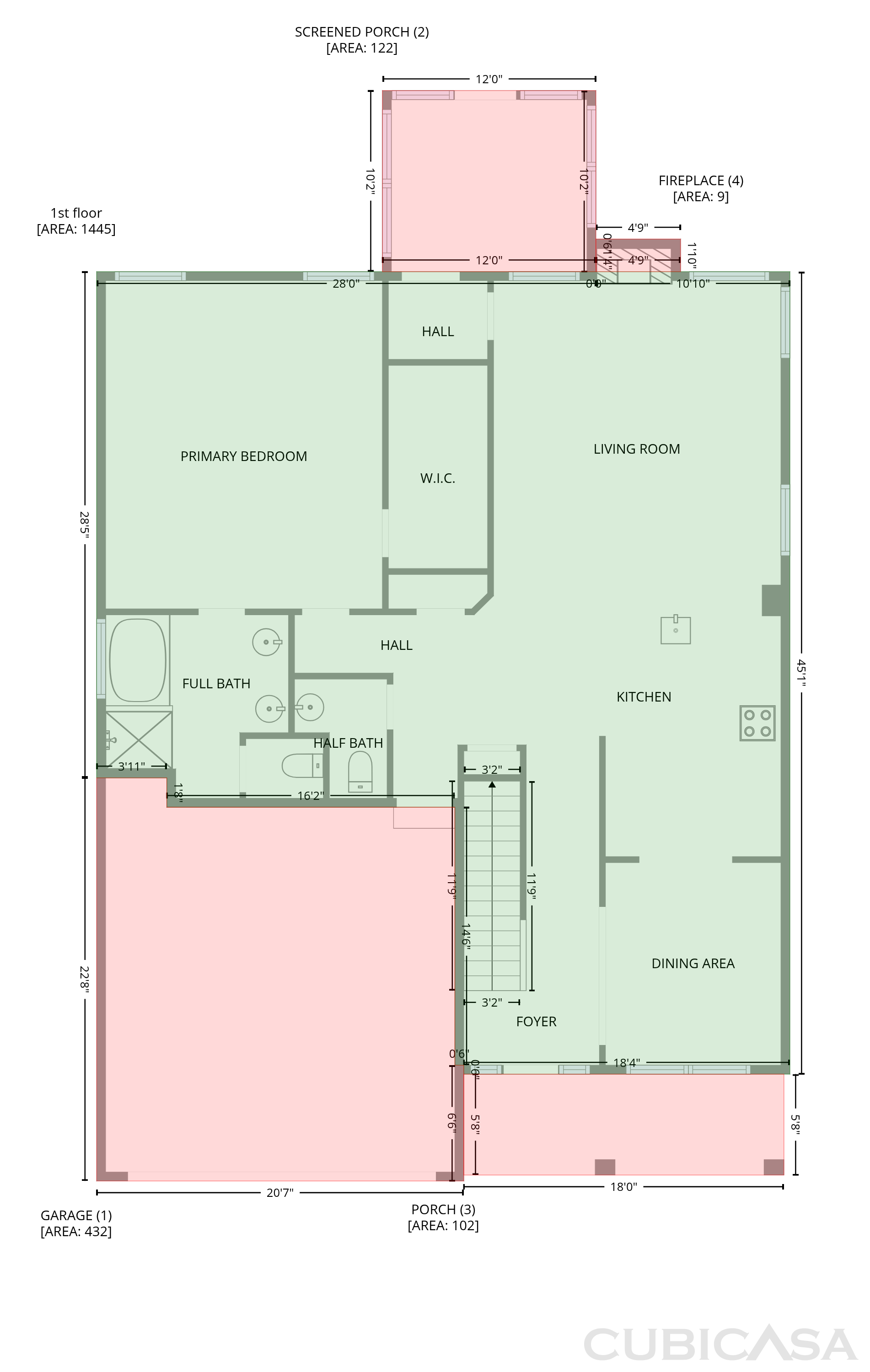 Main Floor of 403 Eagle Claw Ct, Chapin, SC