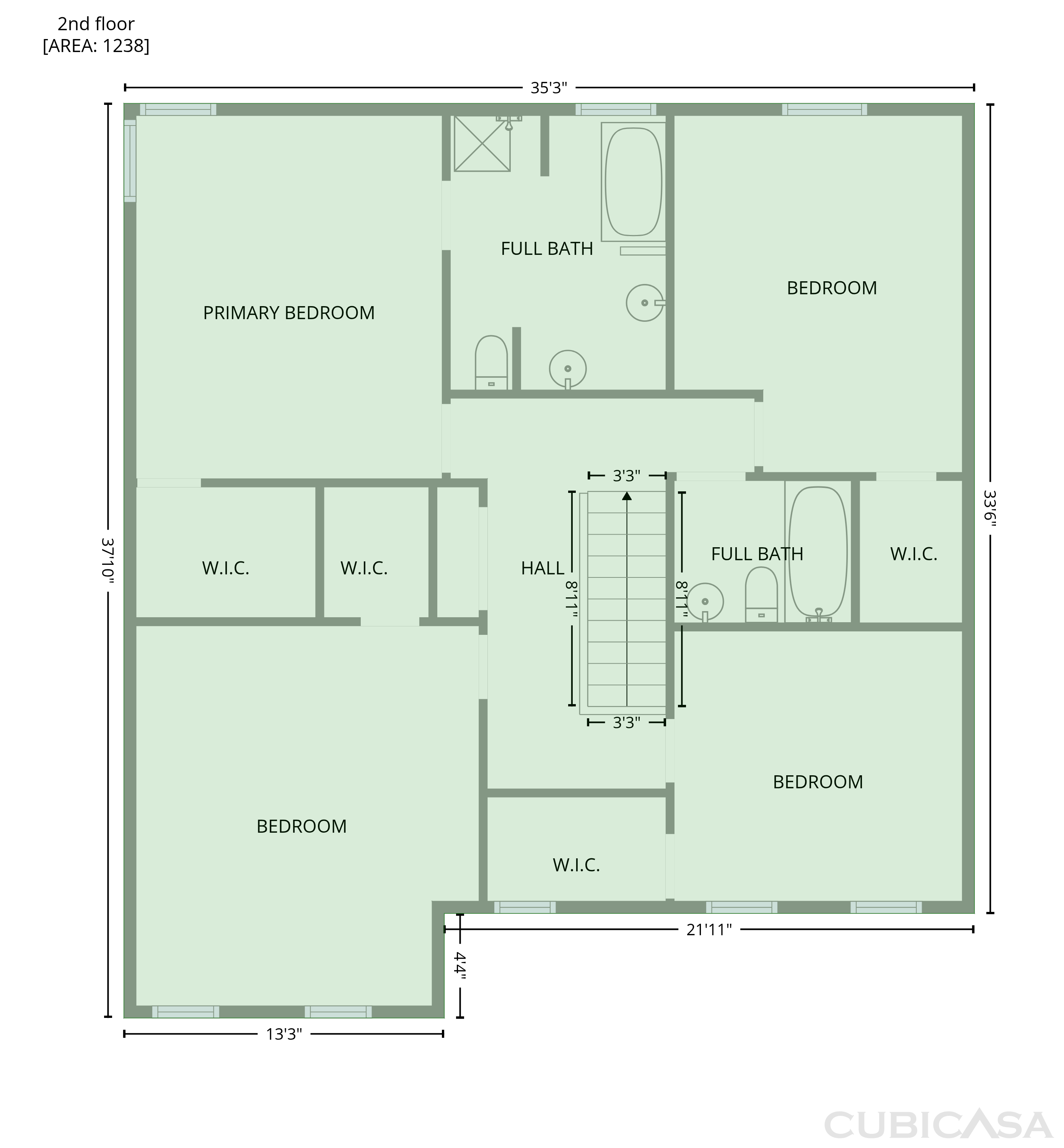 Third Floor of 4976 Vicksburg Ln, Hilliard, OH