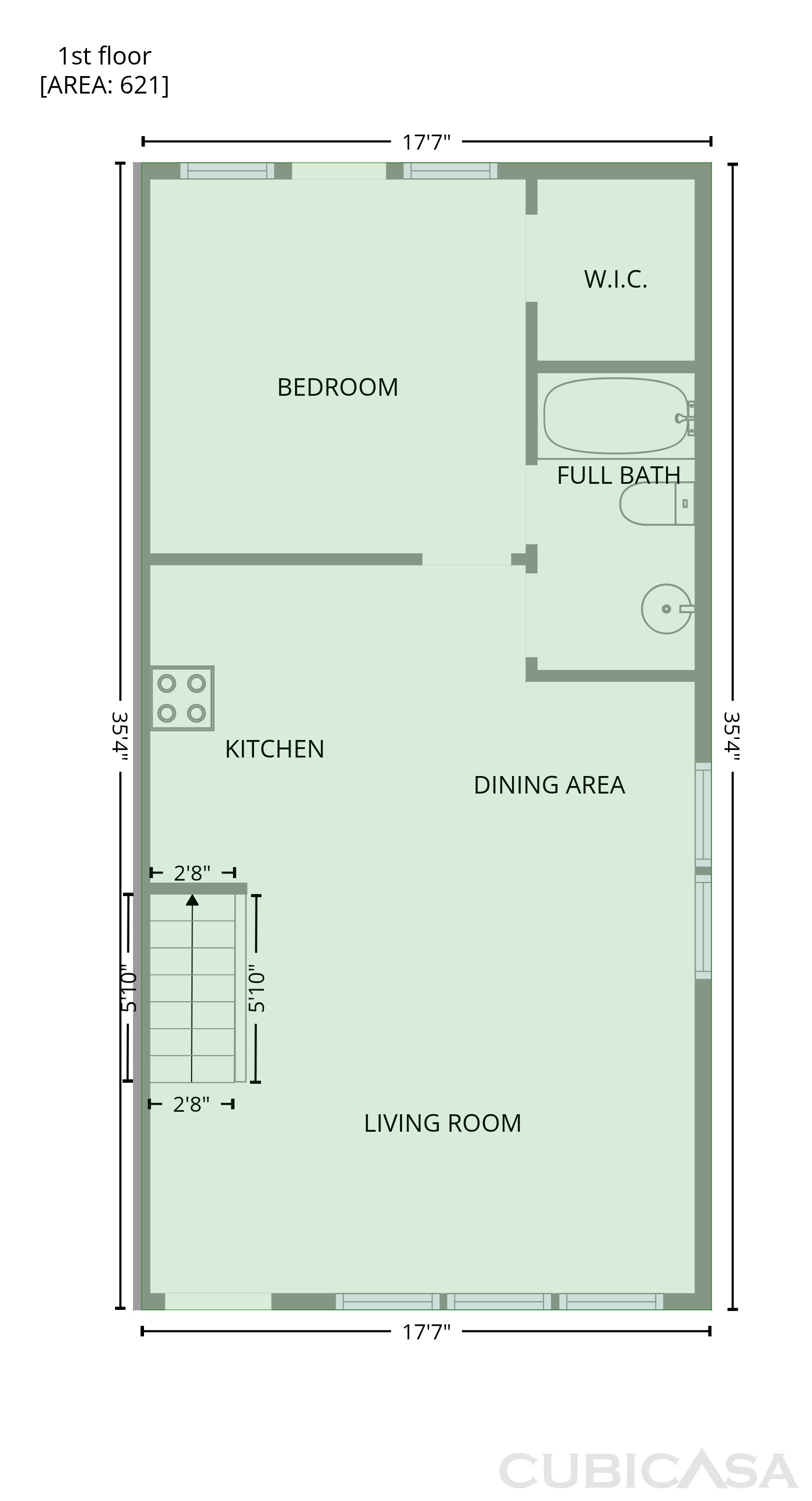 Main Floor of 1524 Aldra Dr, Fort Worth, TX