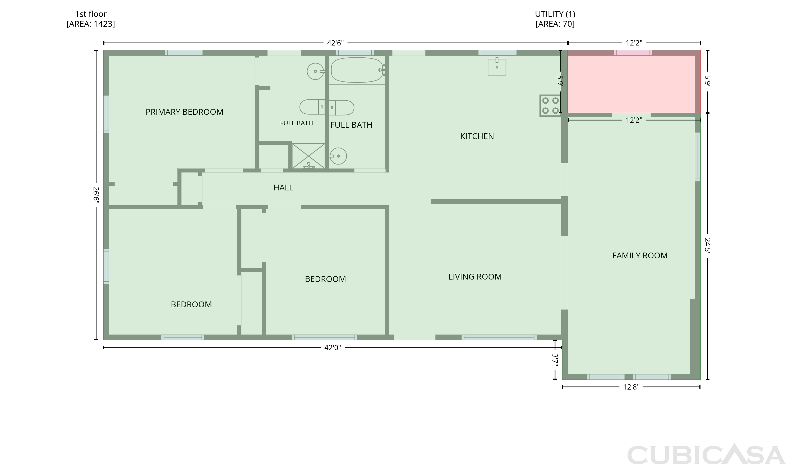 Main Floor of 6520 NW 61st Ct, Ocala, FL