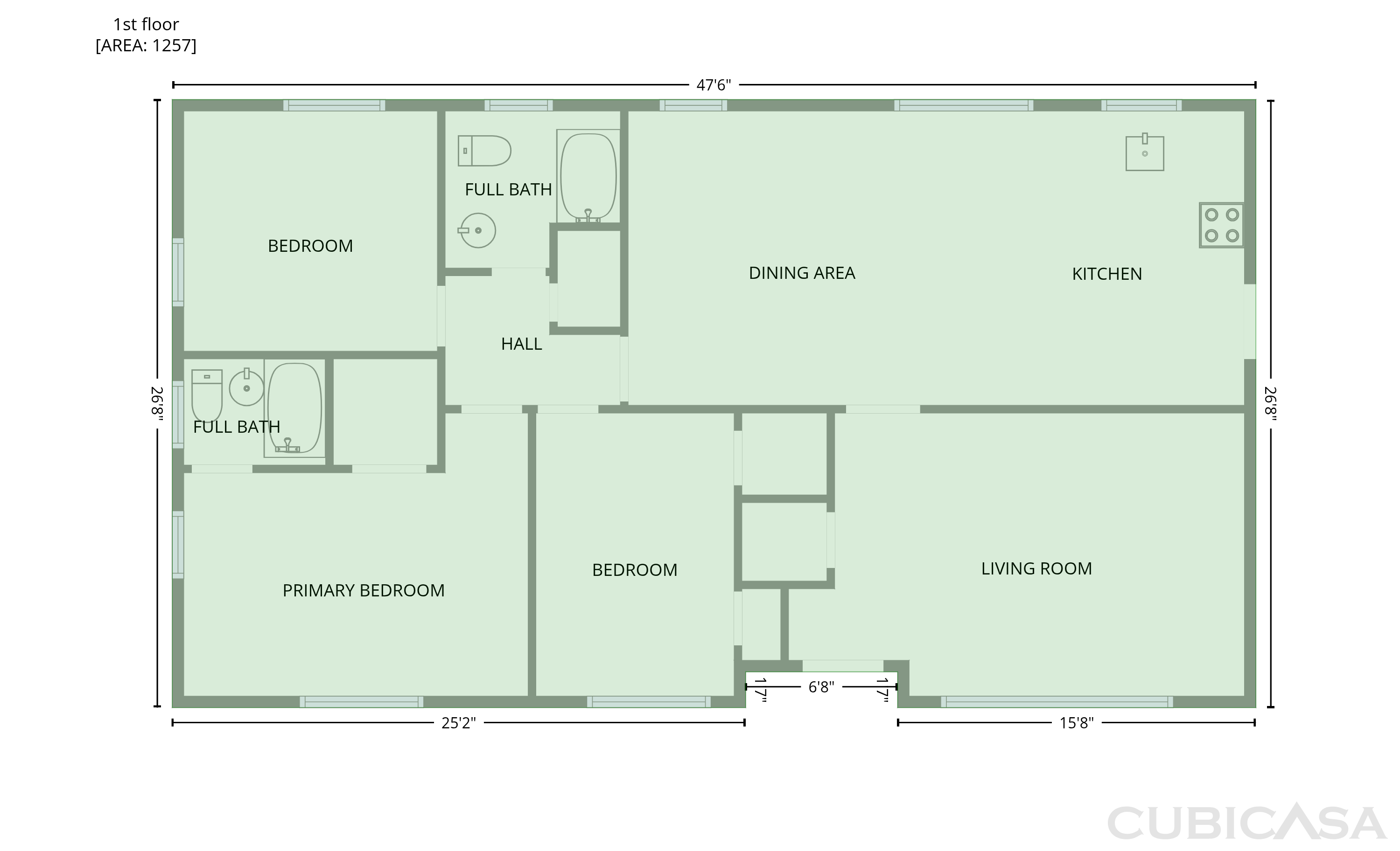 Main Floor of 20 Moonglo Cir, Columbia, SC